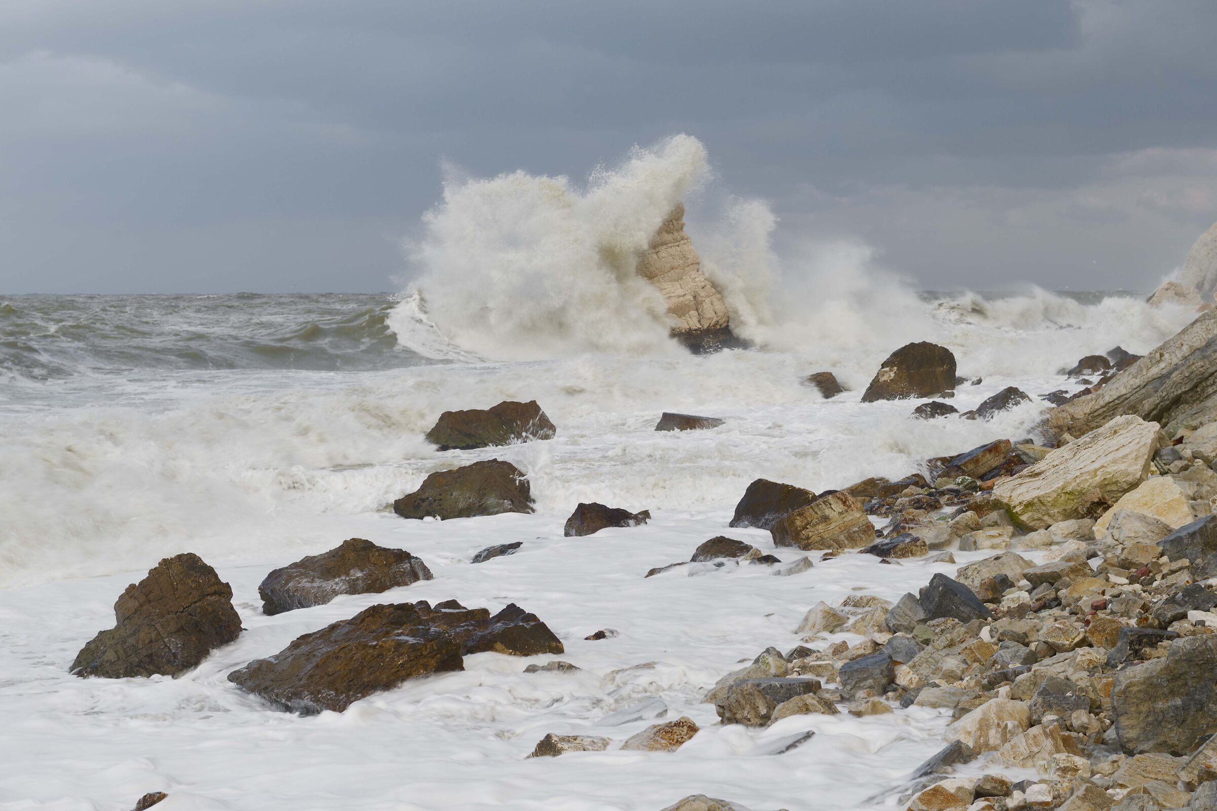Mareggiata alla Vela..