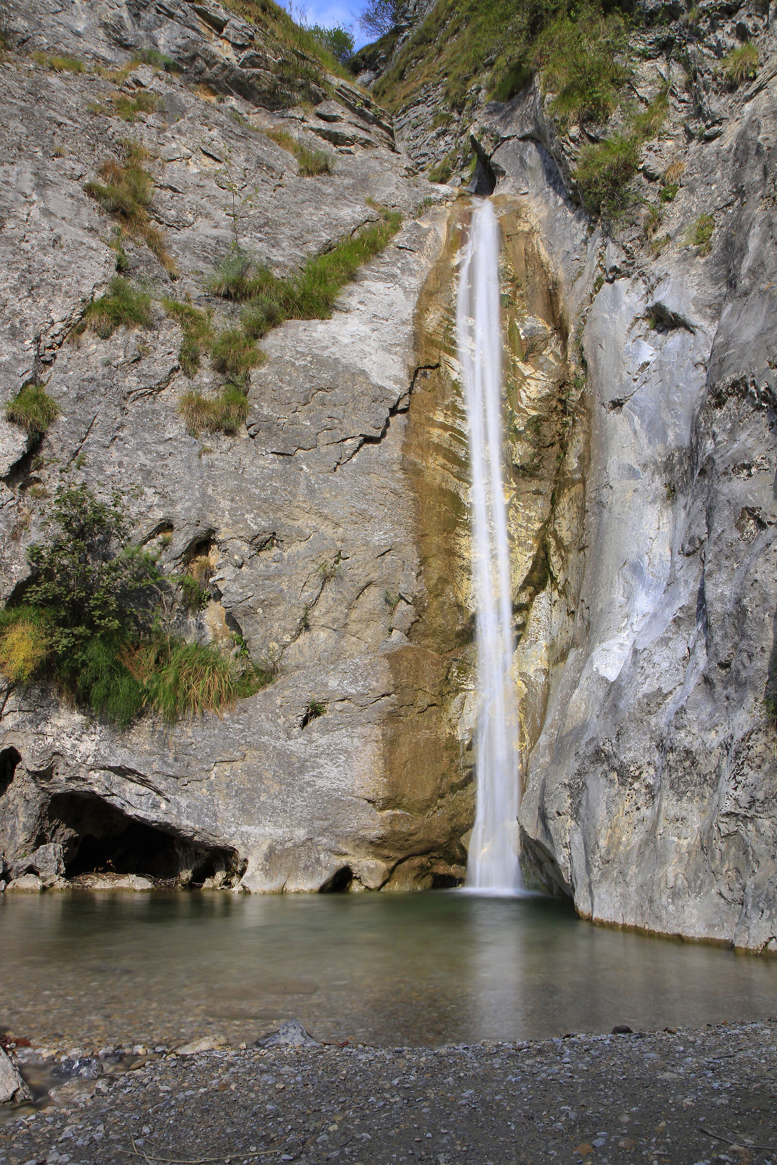 Tancias Waterfall, Entracque (CN)