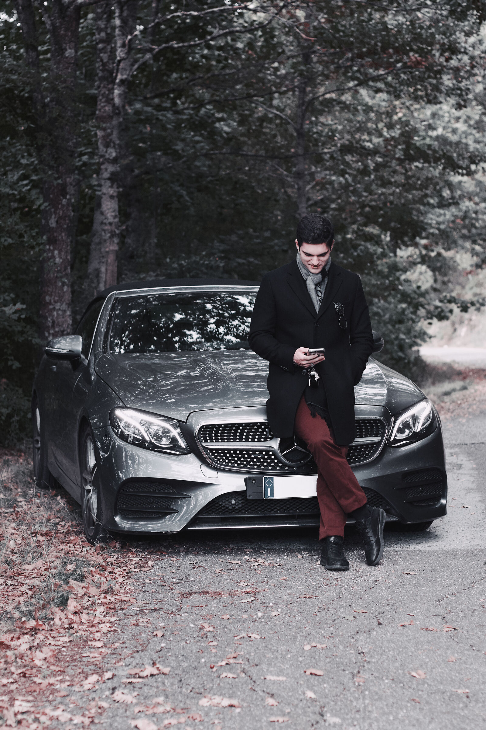 Gentleman during the first days of Autumn