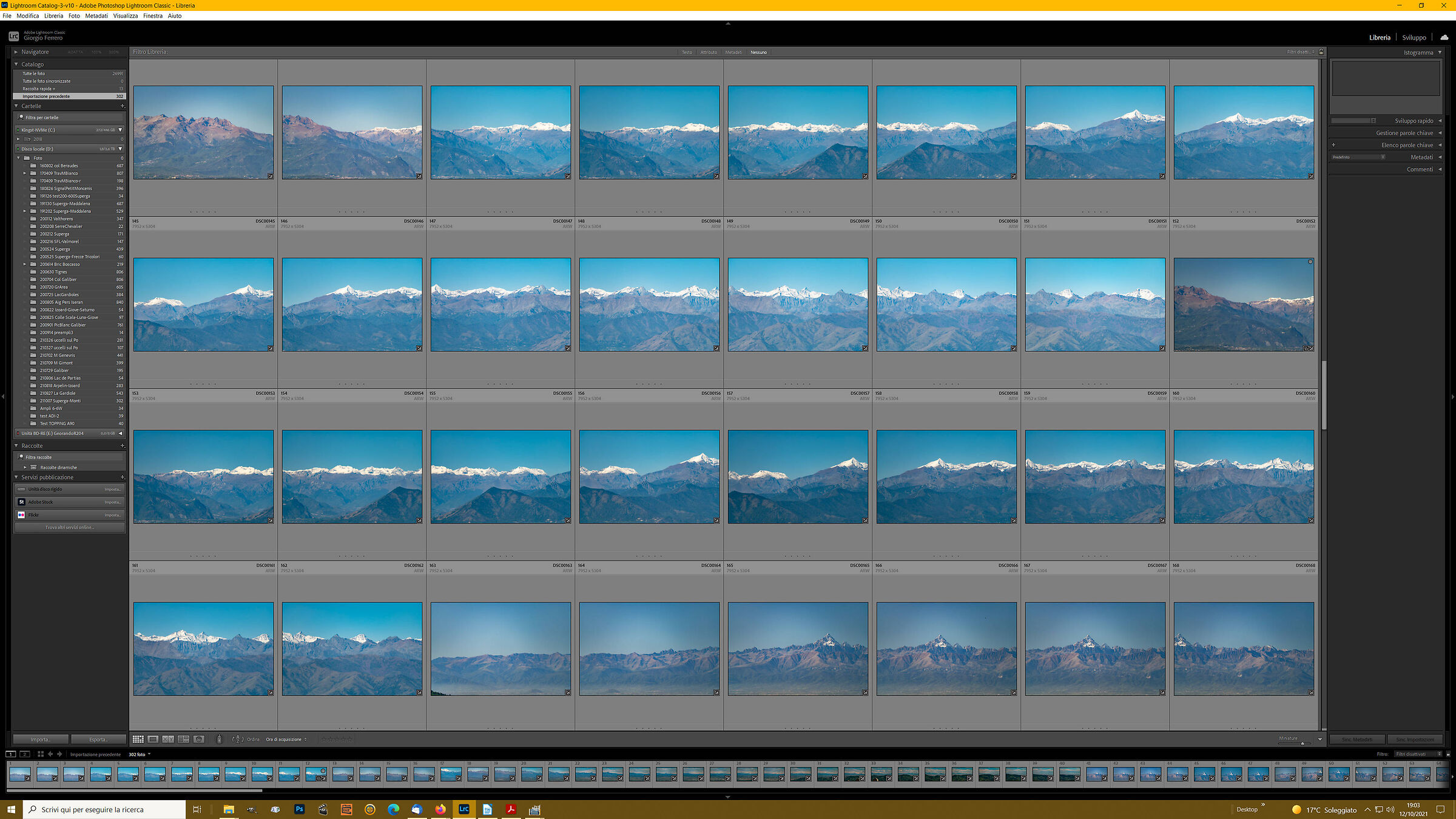 Lightroom, problemi con Riduzione foschia