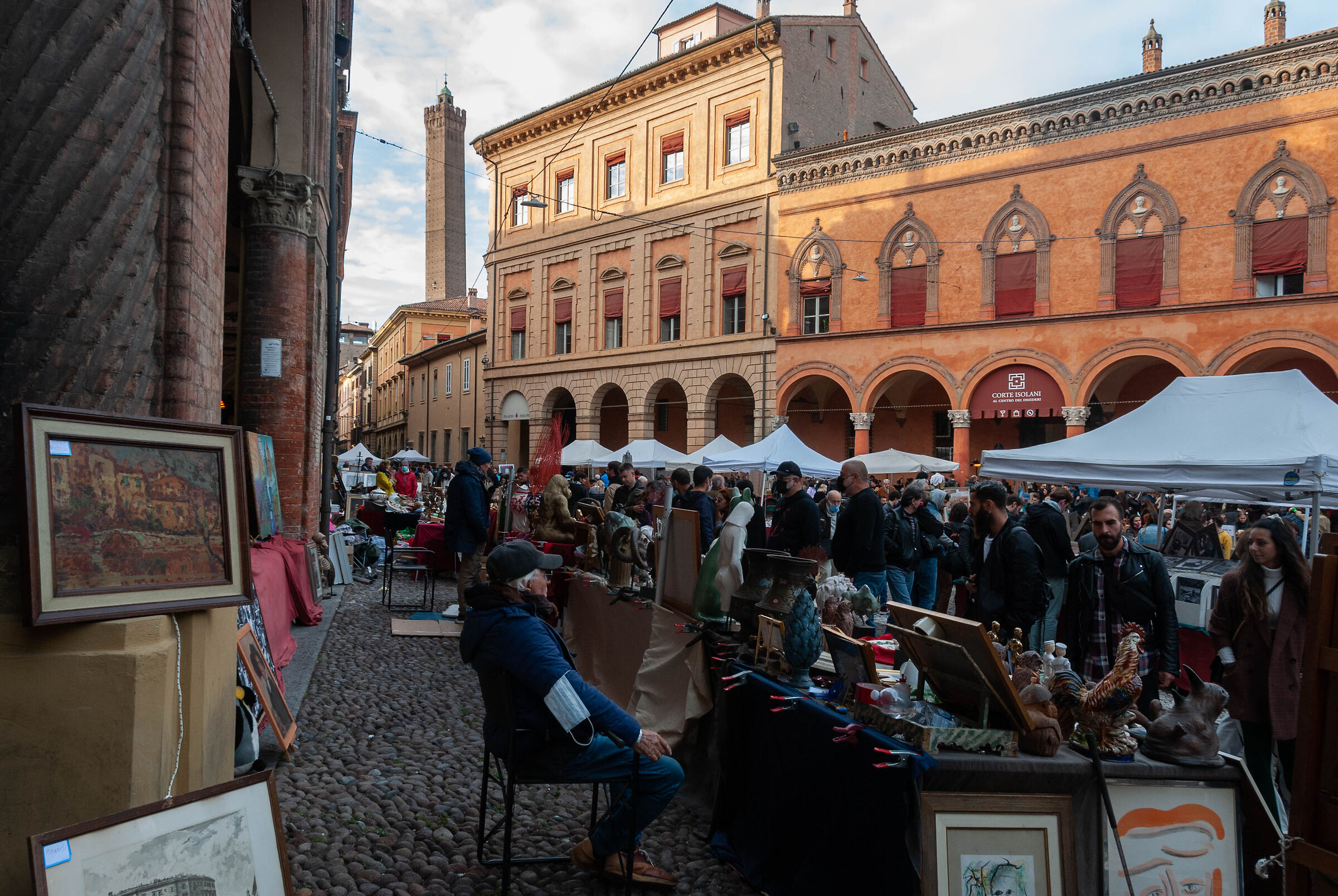 Market in Bologna