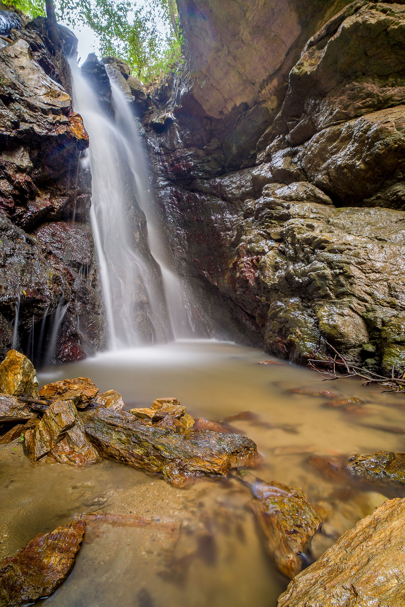 Waterfall Great River Corno (San Pietro in Guarano -CS)