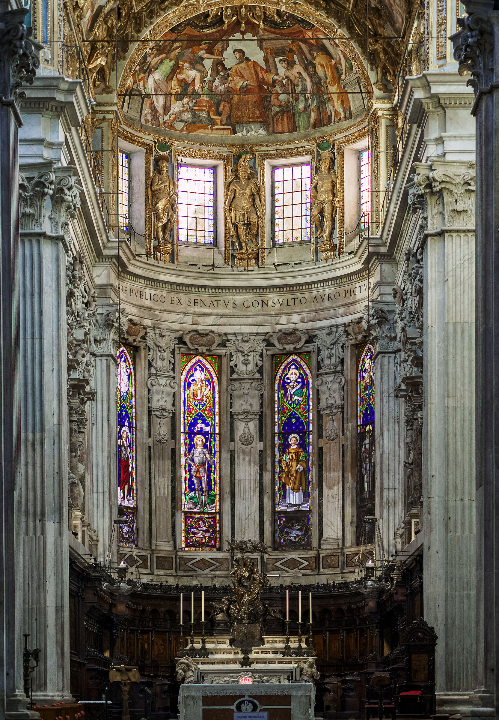 Genoa - Cathedral San Lorenzo - Apse