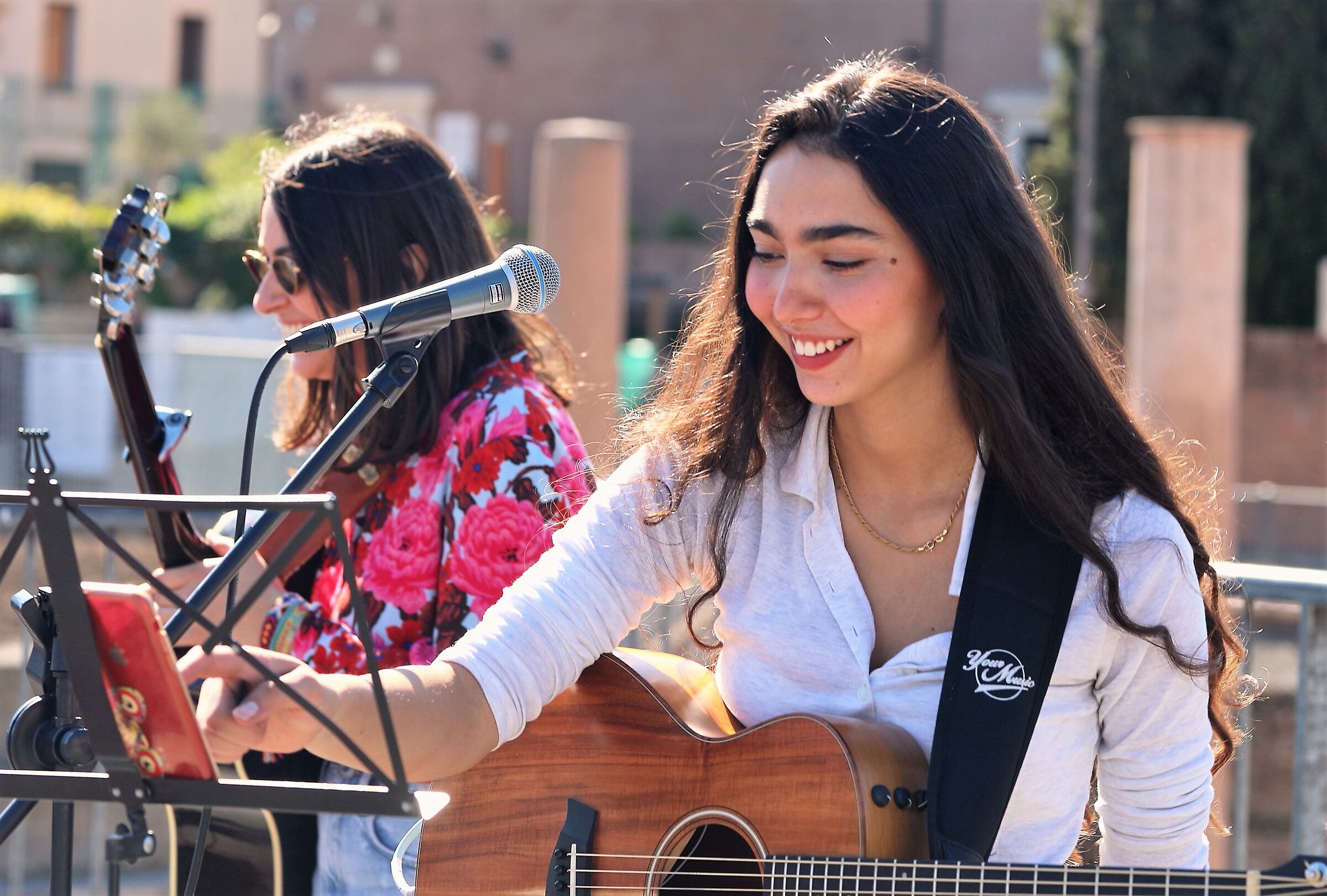 Roma Foro Imperiale Artista di strada