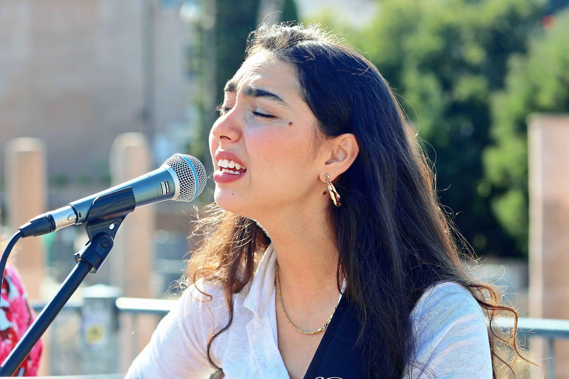 Roma Foro Imperiale Artista di strada