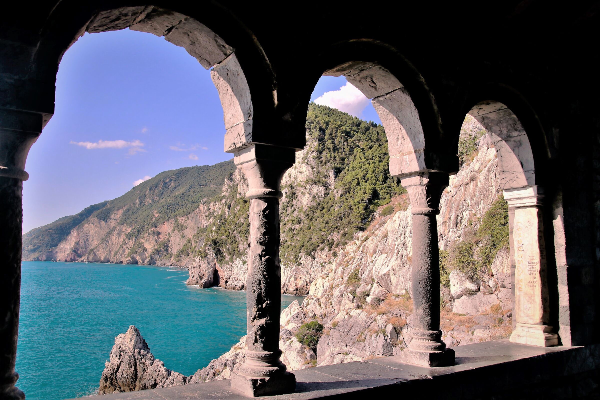 " Dalla Loggia Romanica di Porto Venere"