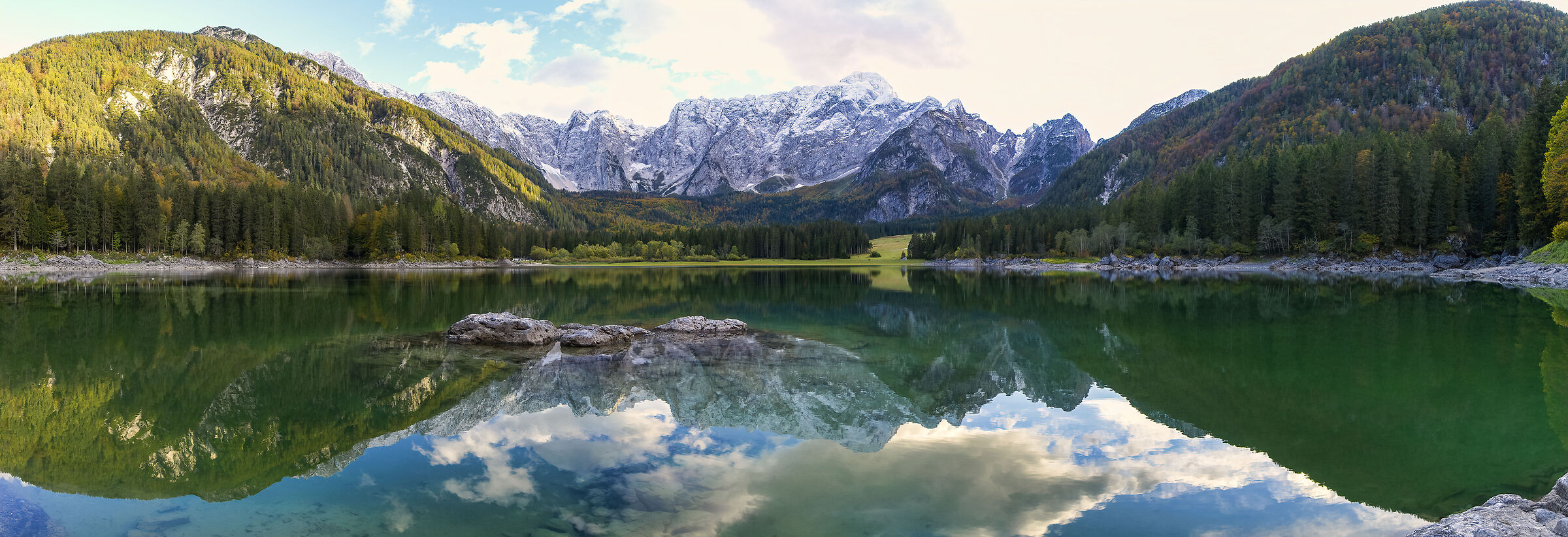 Pano lago di fusine superiore