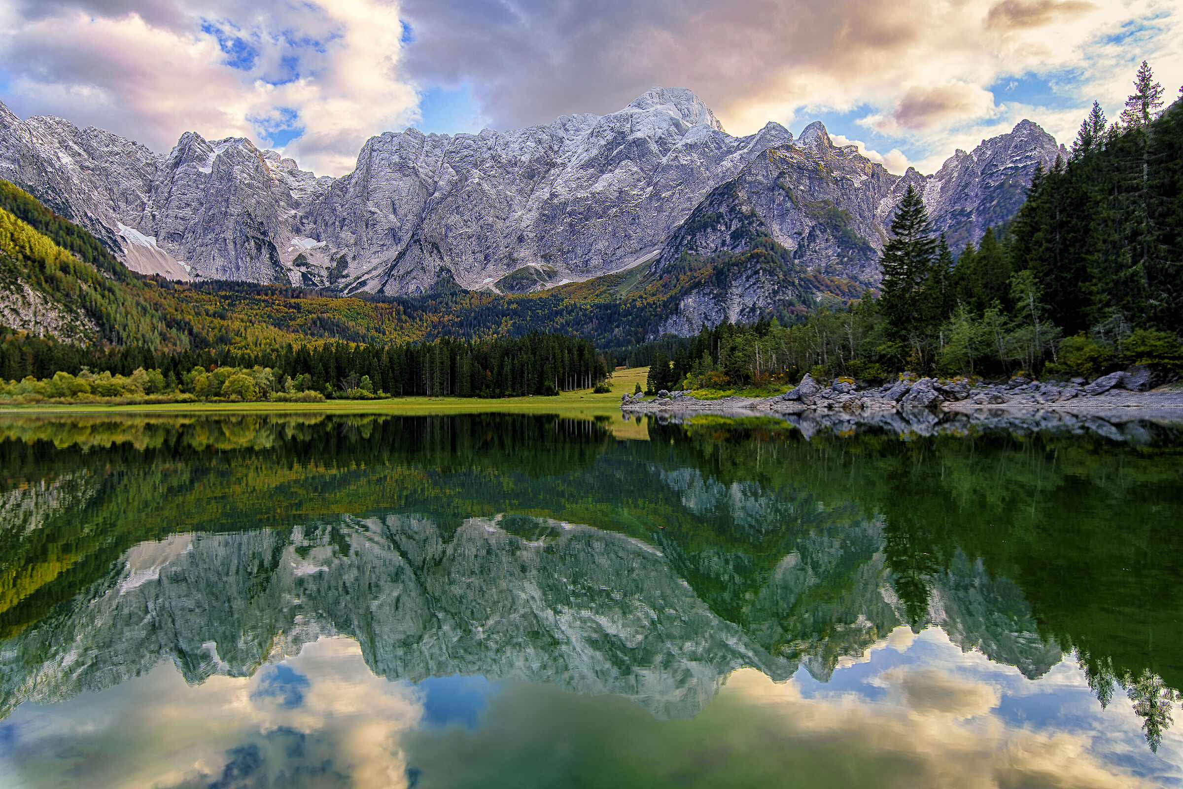 Lago superiore di fusine HDR
