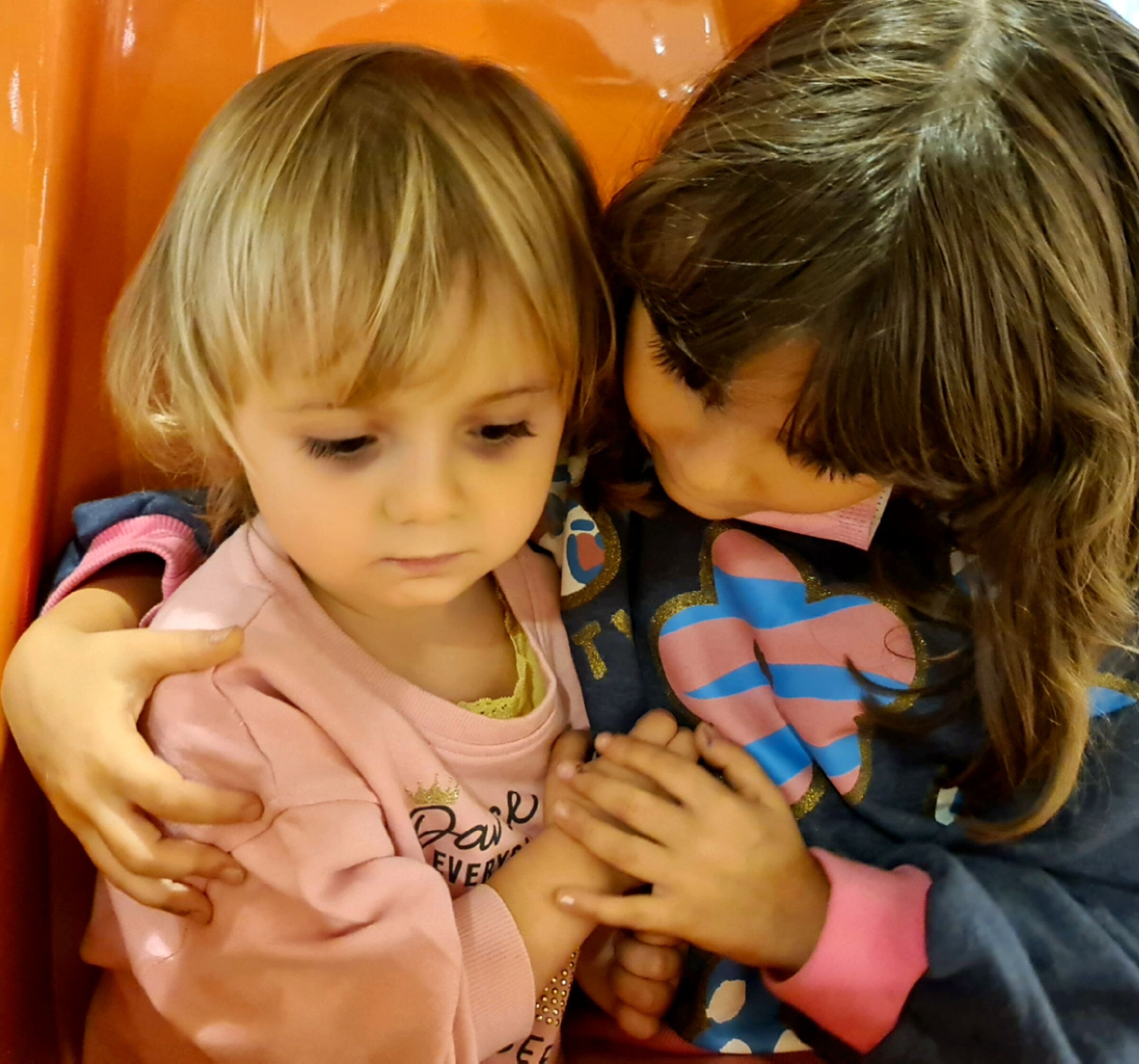 Don't be afraid, I'm here...