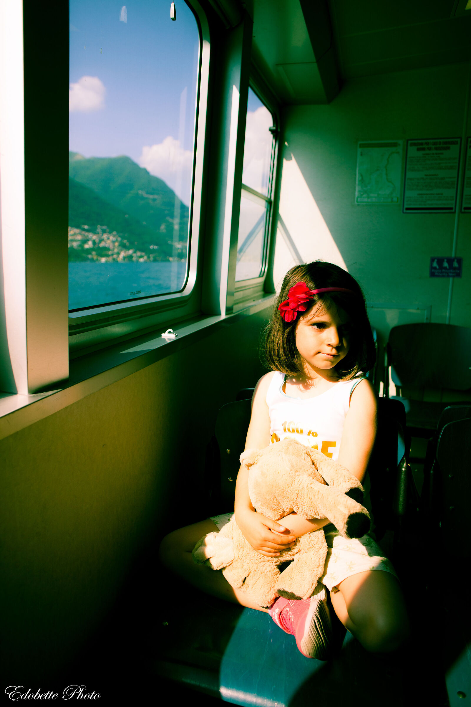 In battello verso Bellagio