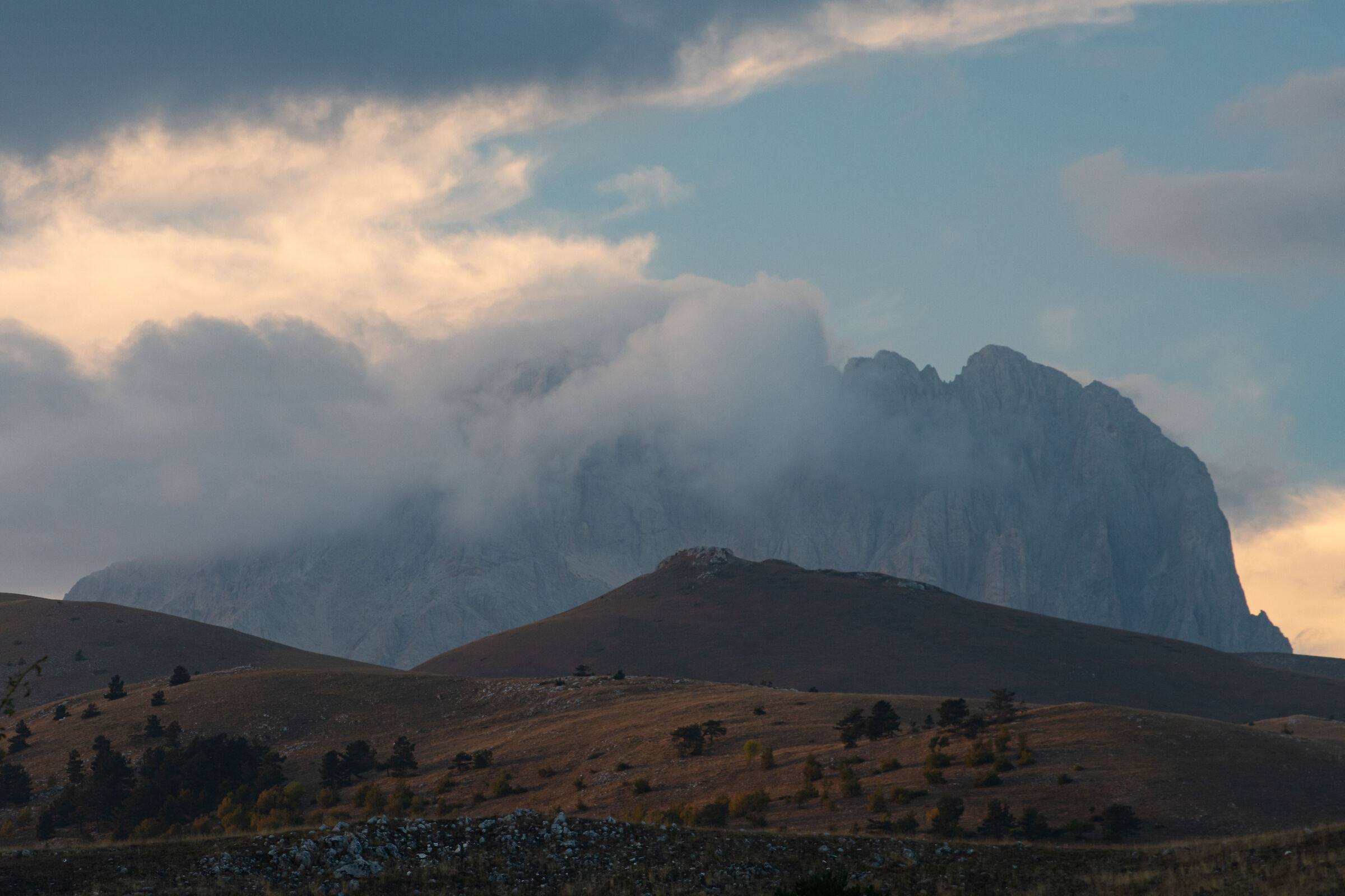 Sunset over the Corno Grande