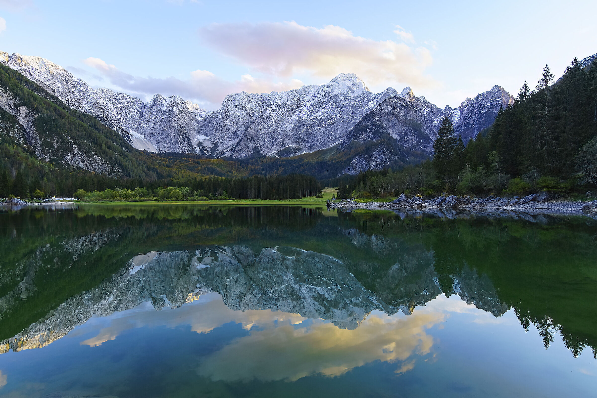 Lago superiore di Fusine