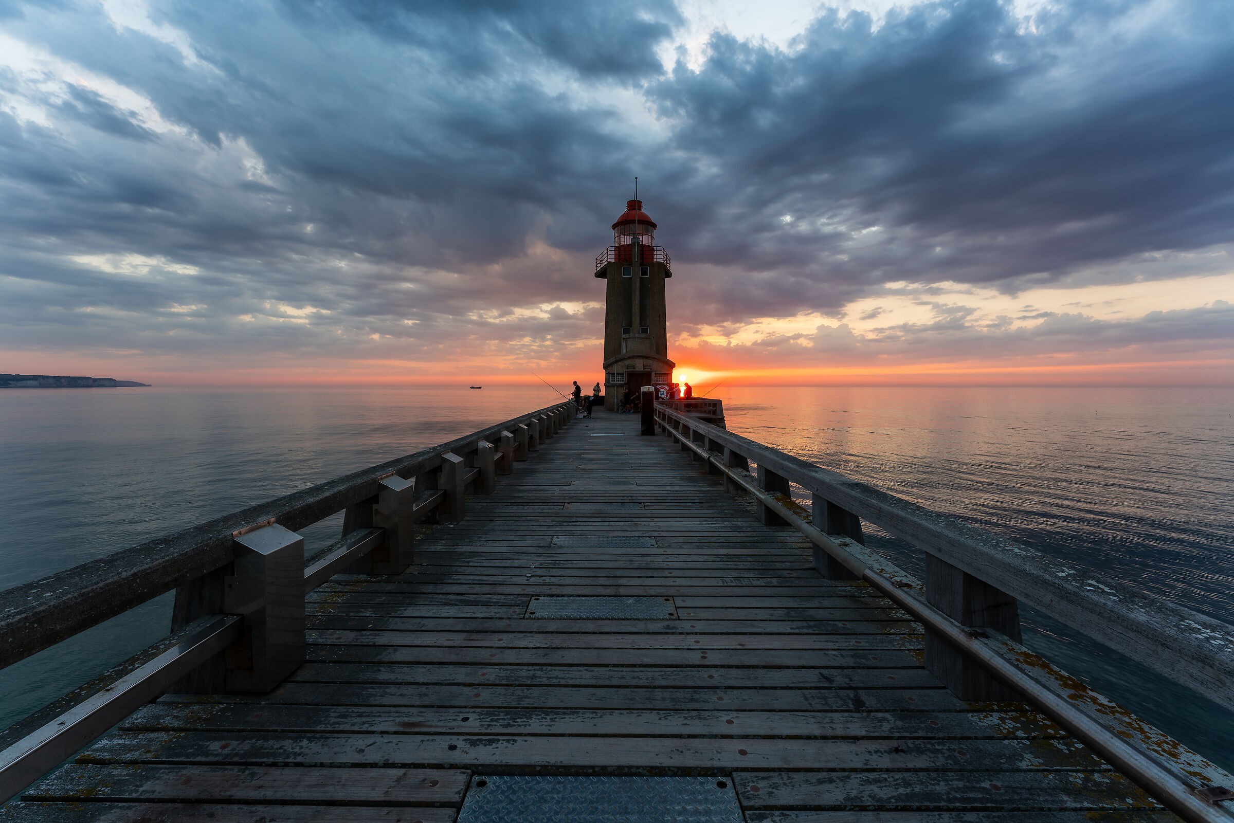 The lighthouse of Fécamp