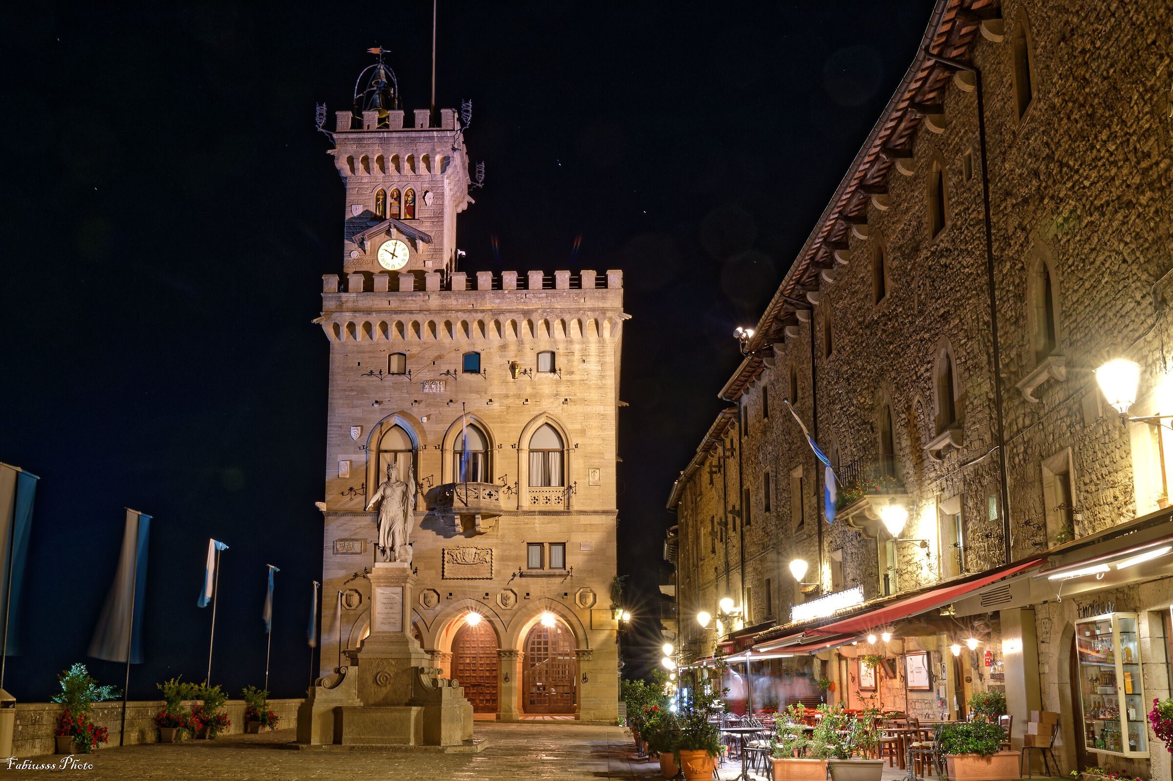 San Marino by Night