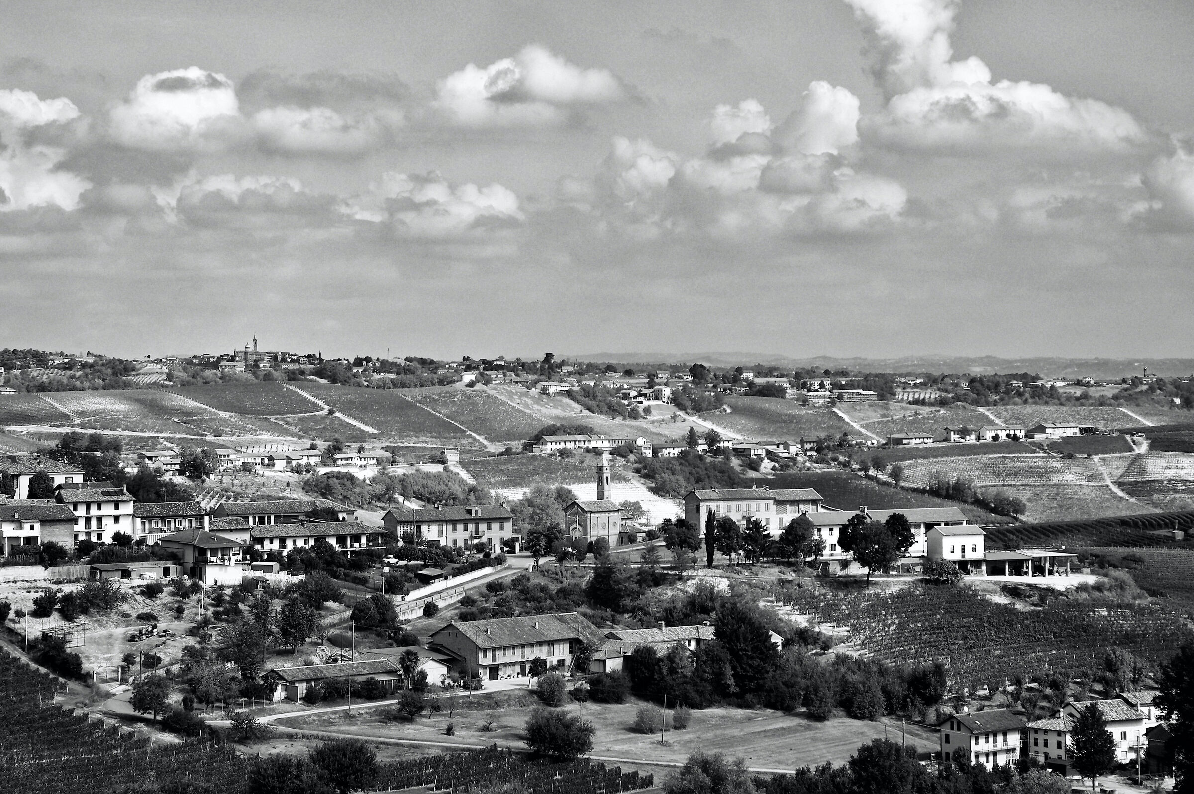 Panorama tra San Martino Alfieri e Govone