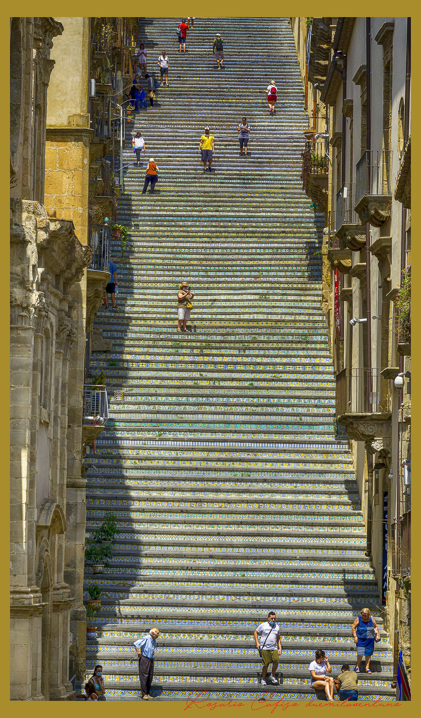 The Stairs of Caltagirone
