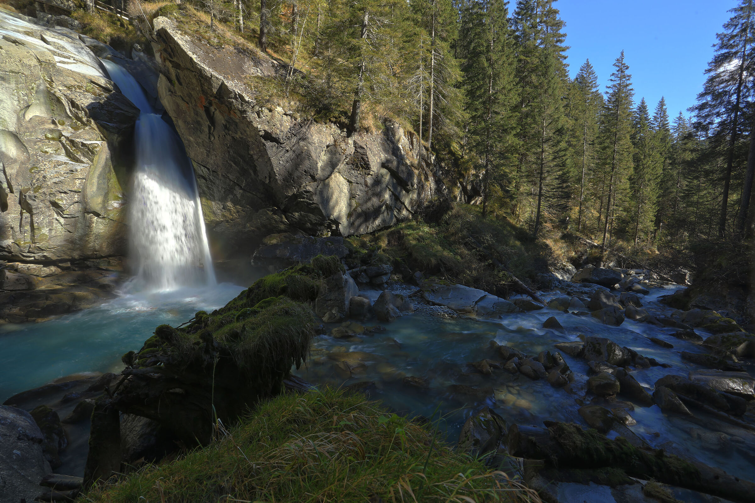 Waterfall of casina Muta