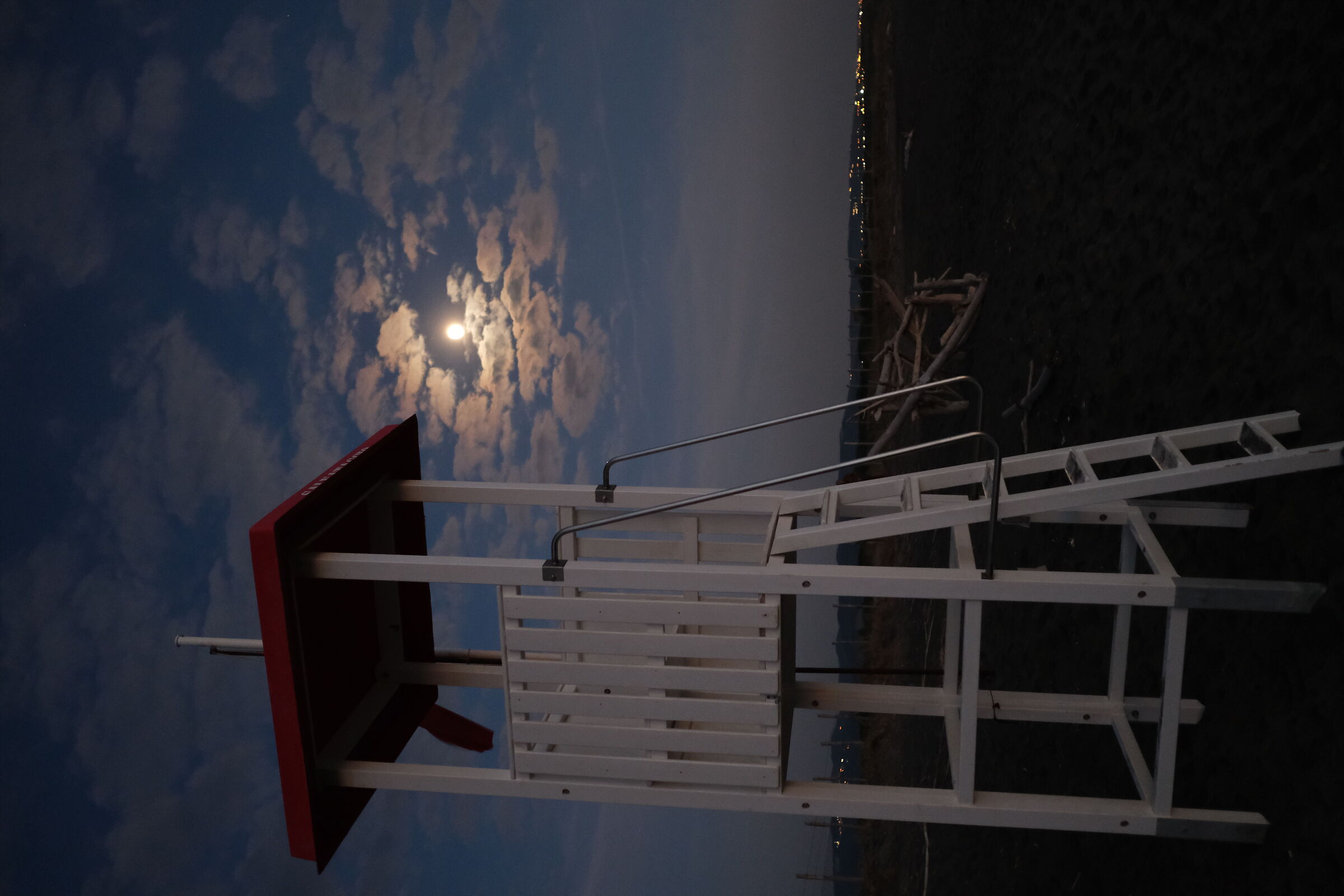 Half an hour after sunset