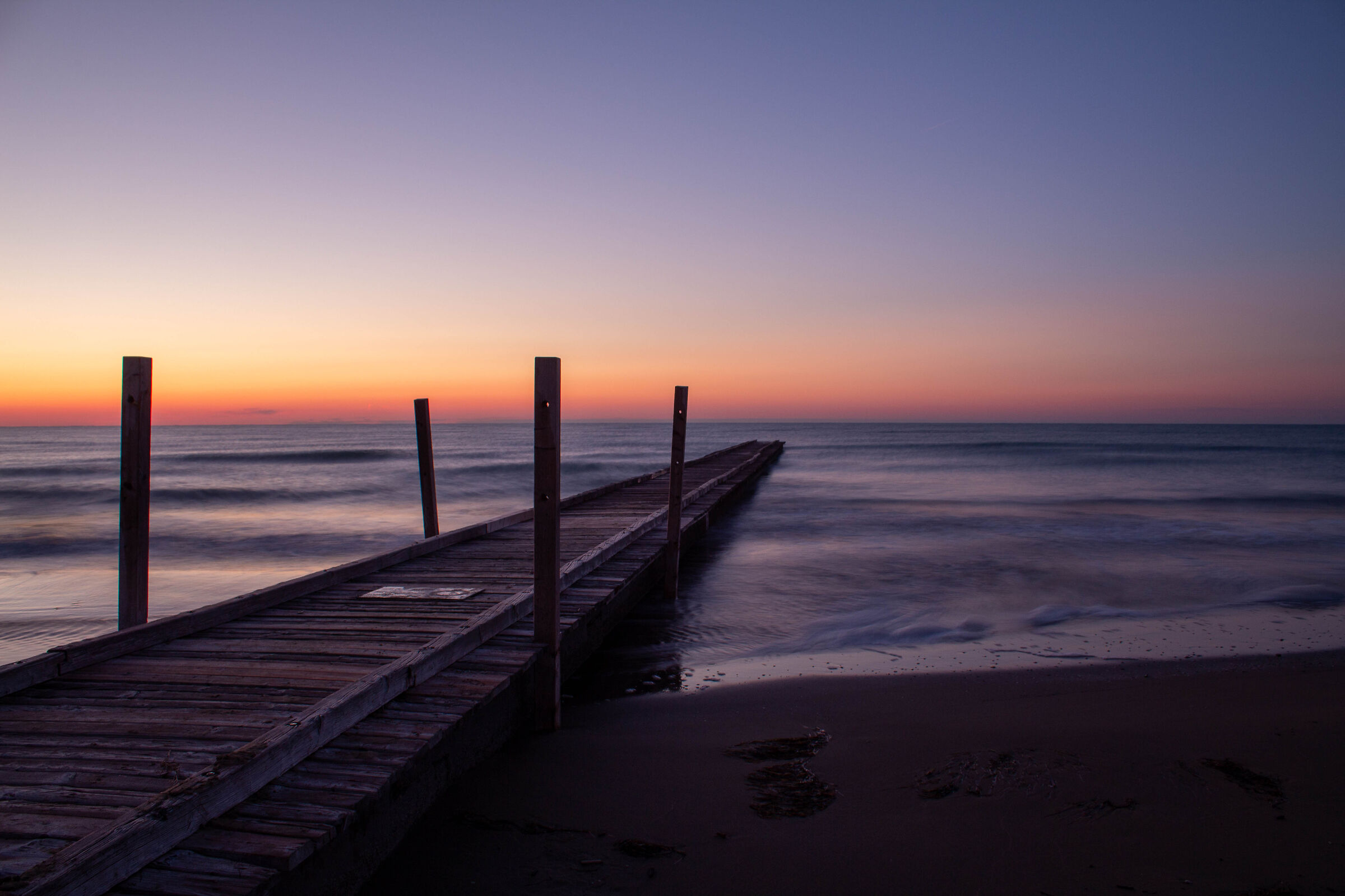 Sunrise by the sea