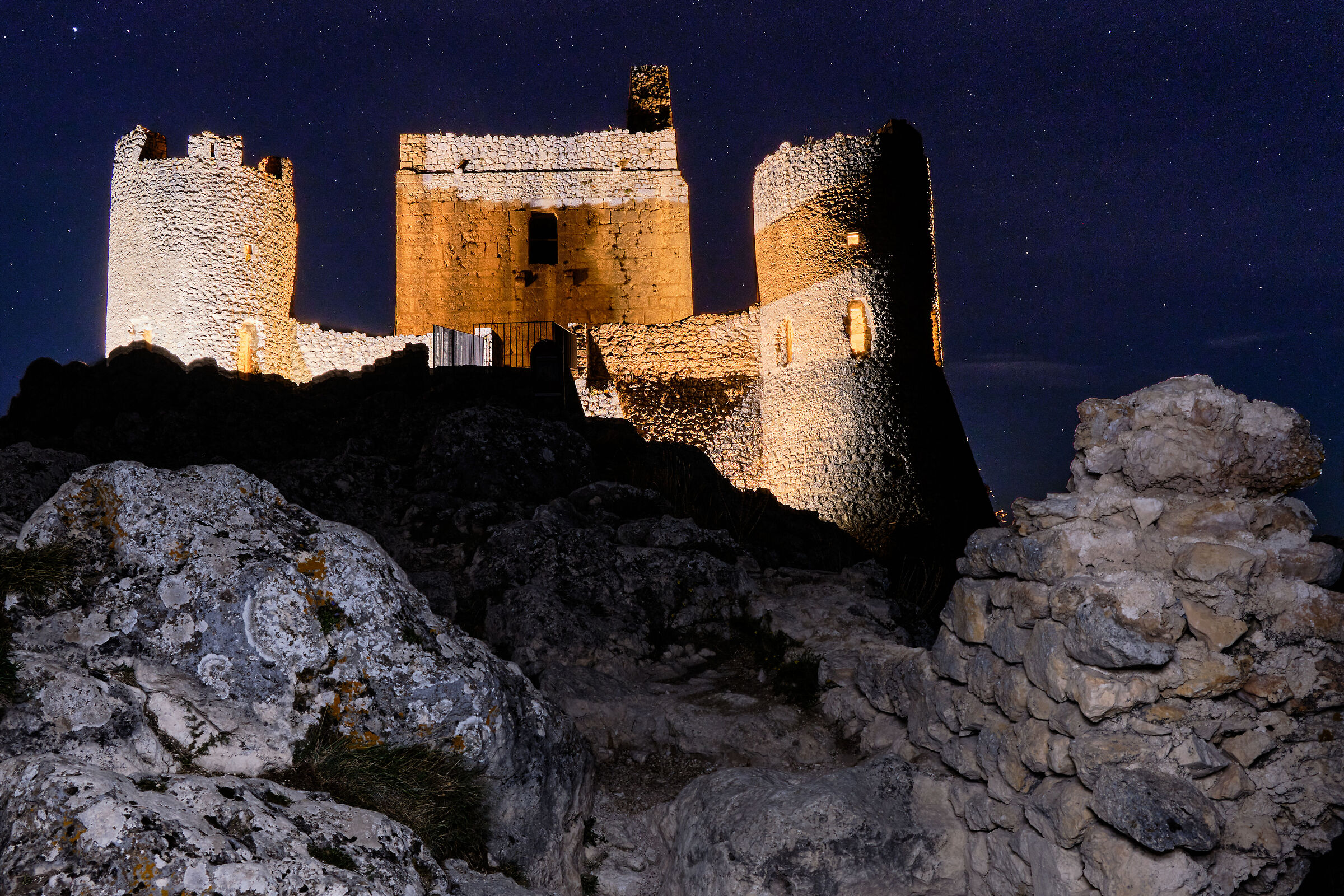 Rocca Calascio by night - front