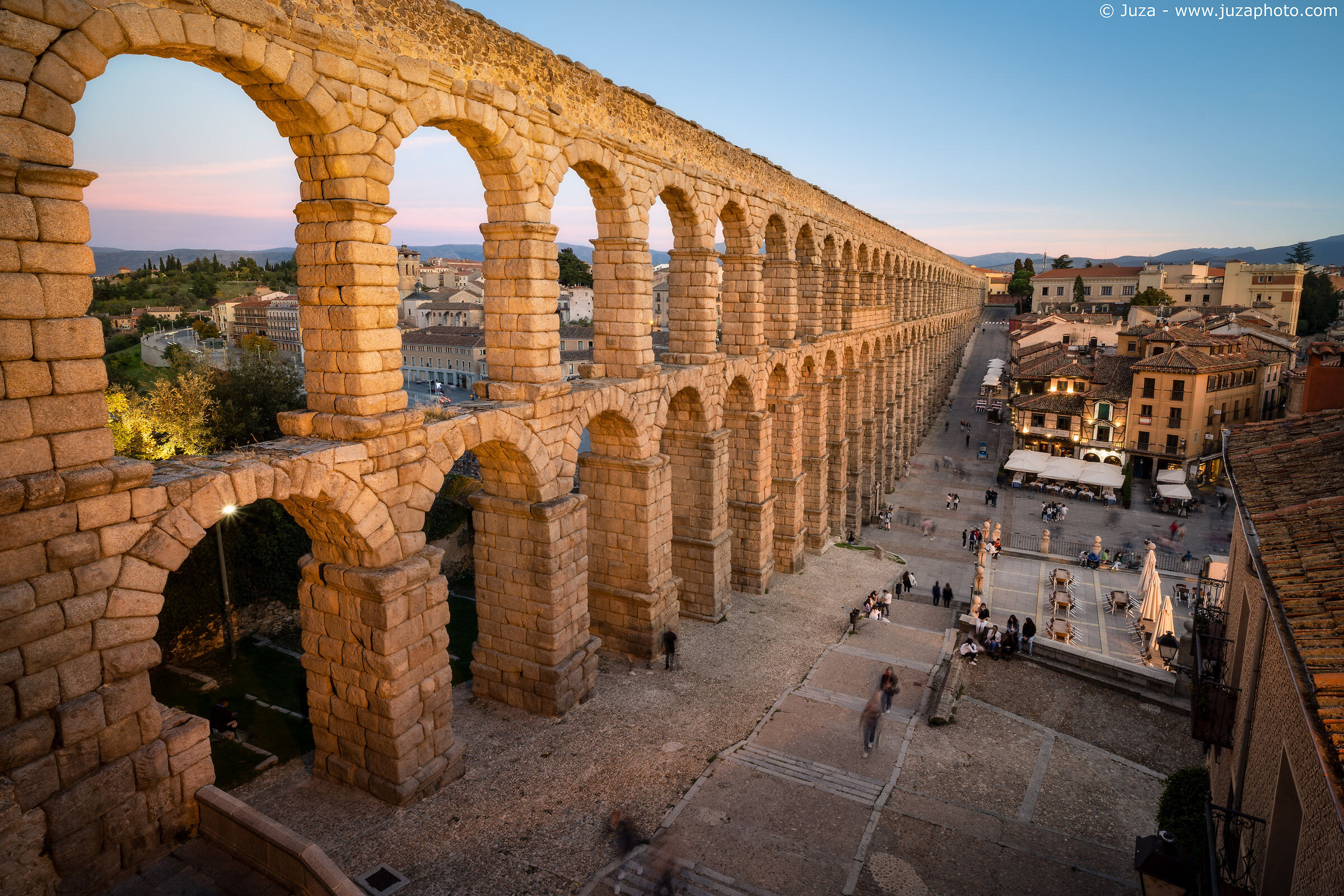 The aqueduct of Segovia