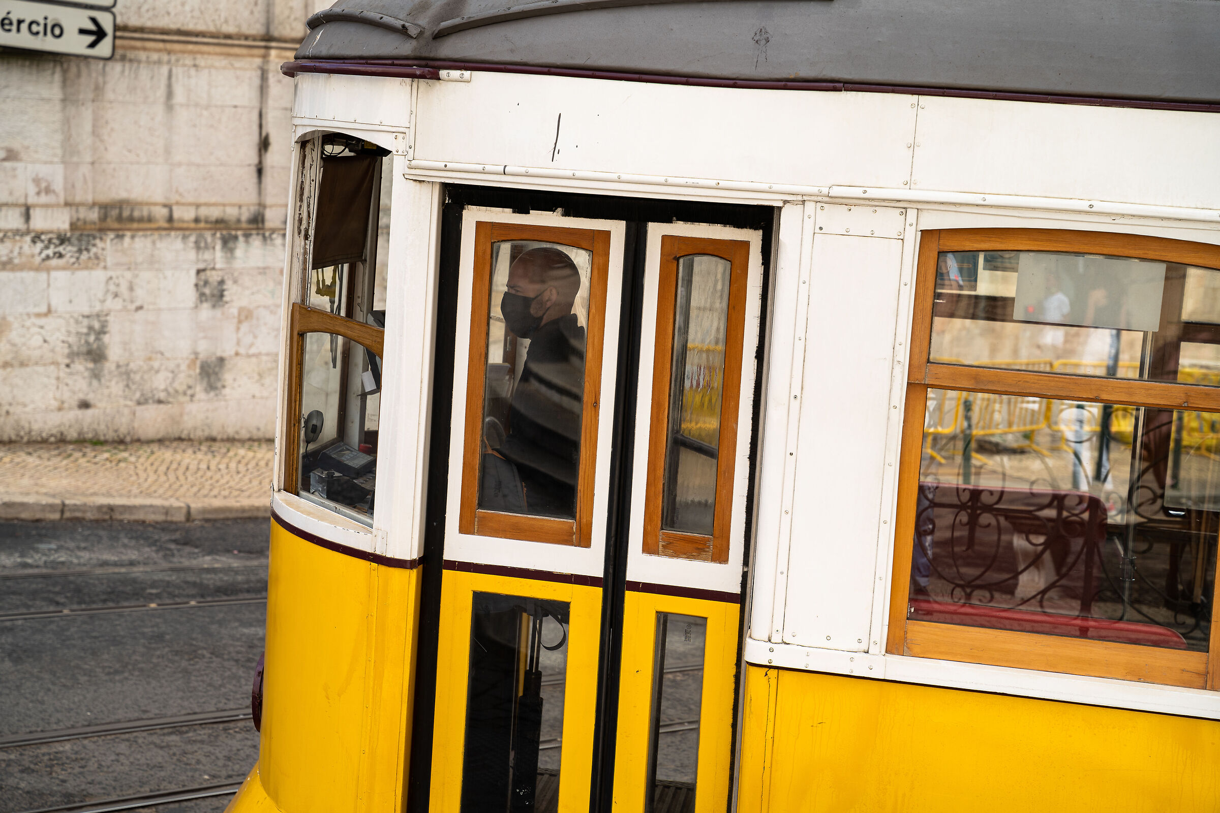 Trams in Lisbon