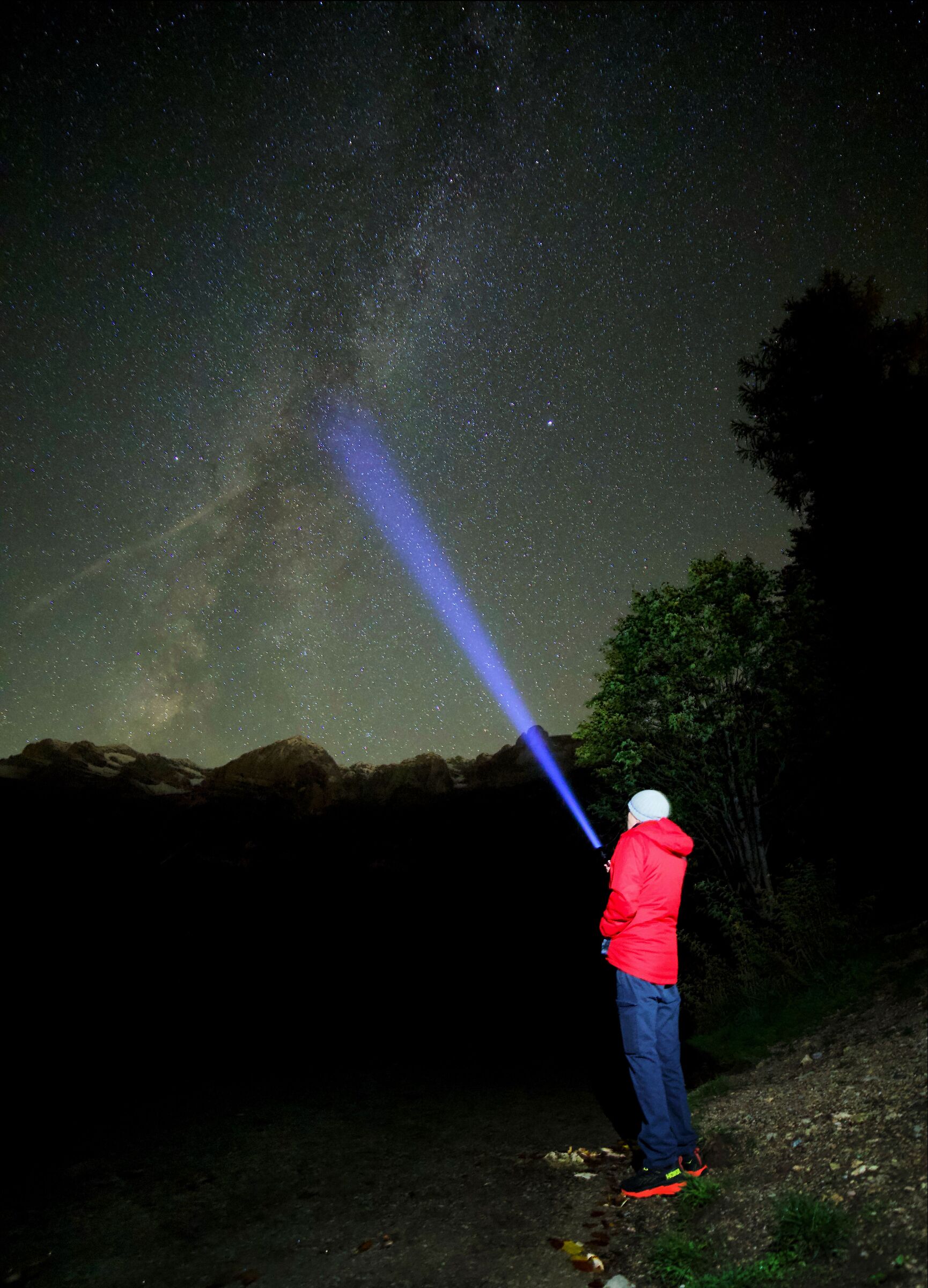 Milky Way in Lake Tovel