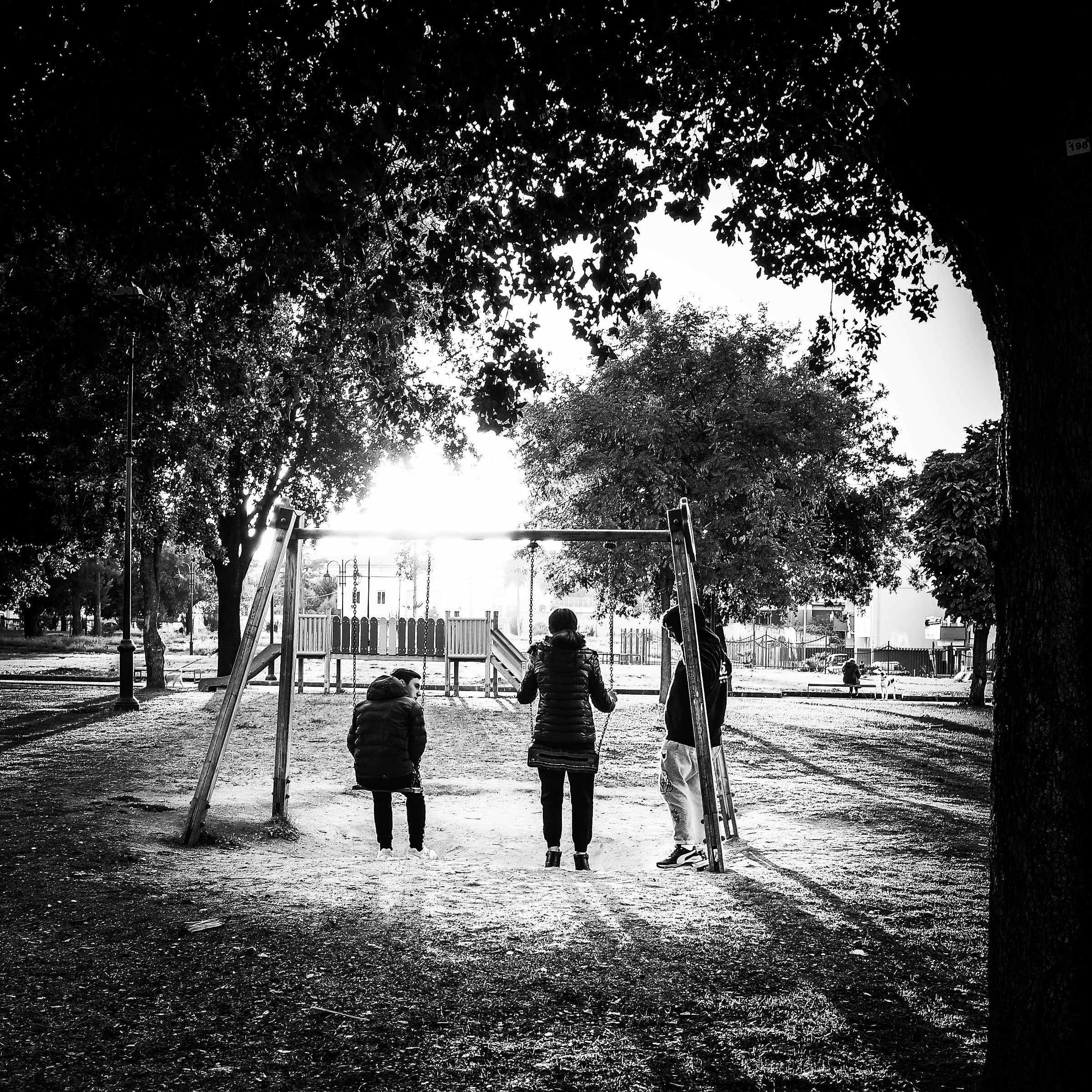 Ragazzi al parco