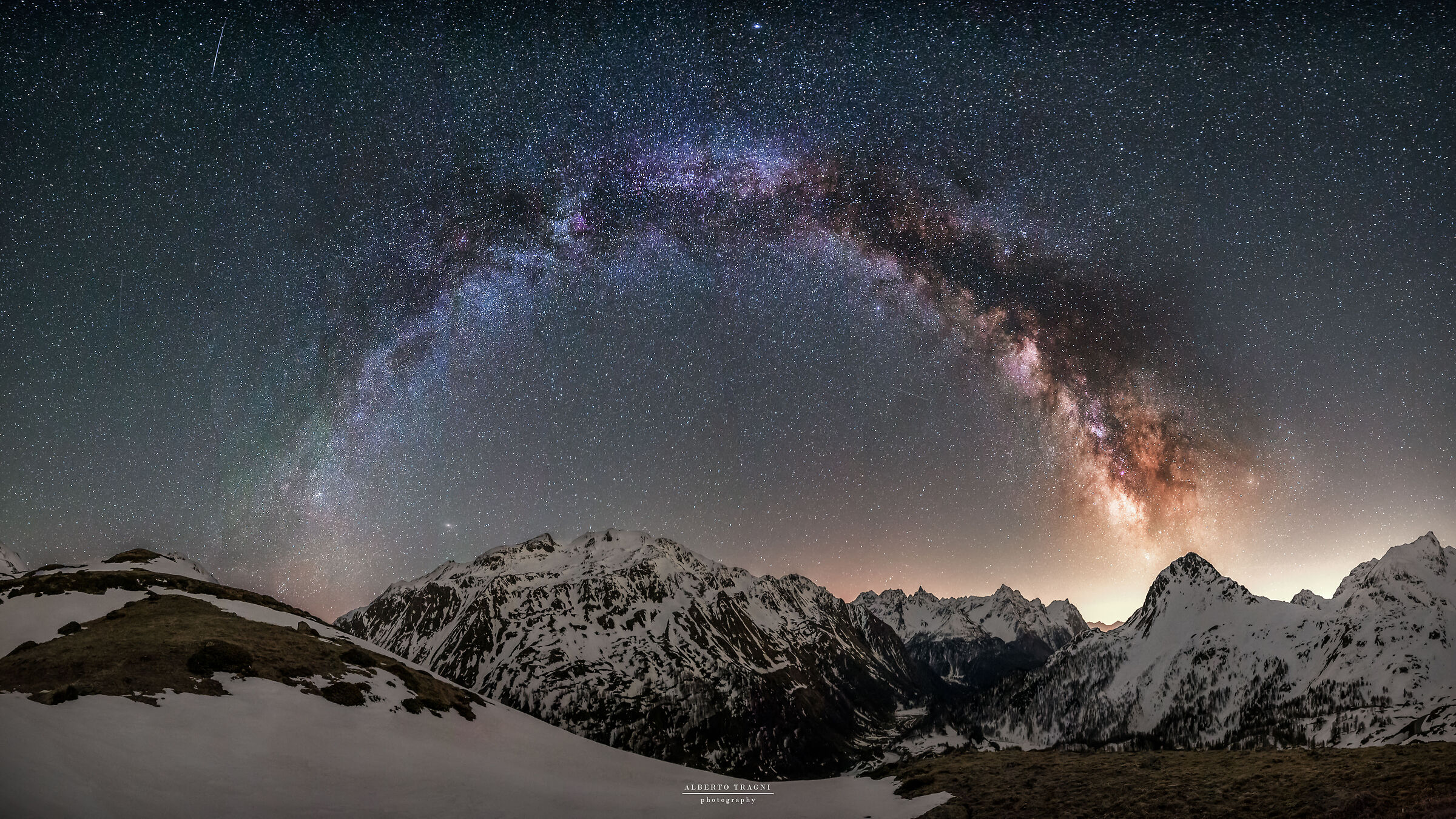 Bernina Pass: Milky way v2