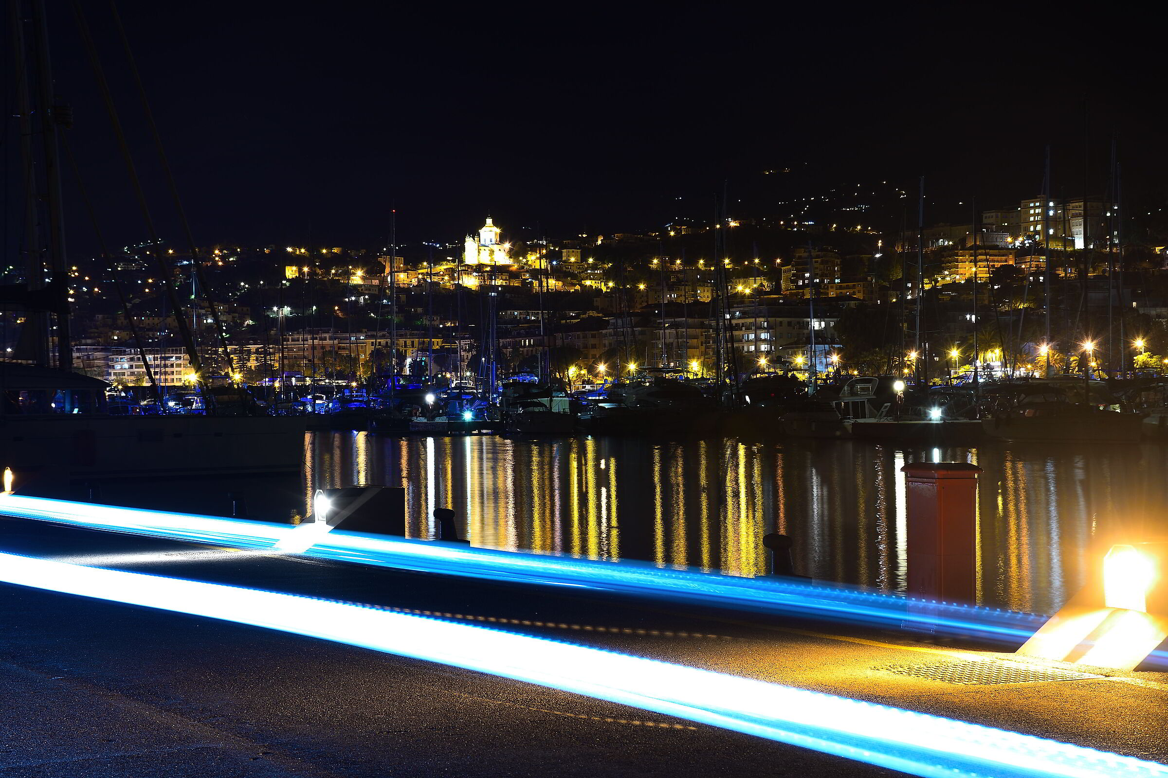 And an Audi step on the pier...
