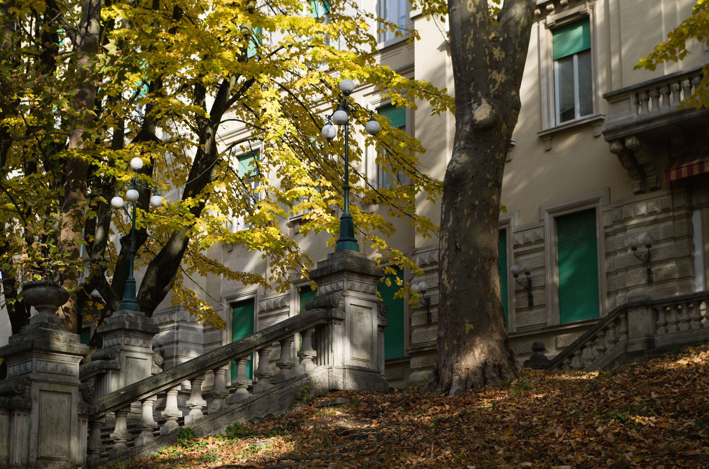 L'autunno è arrivato al parco