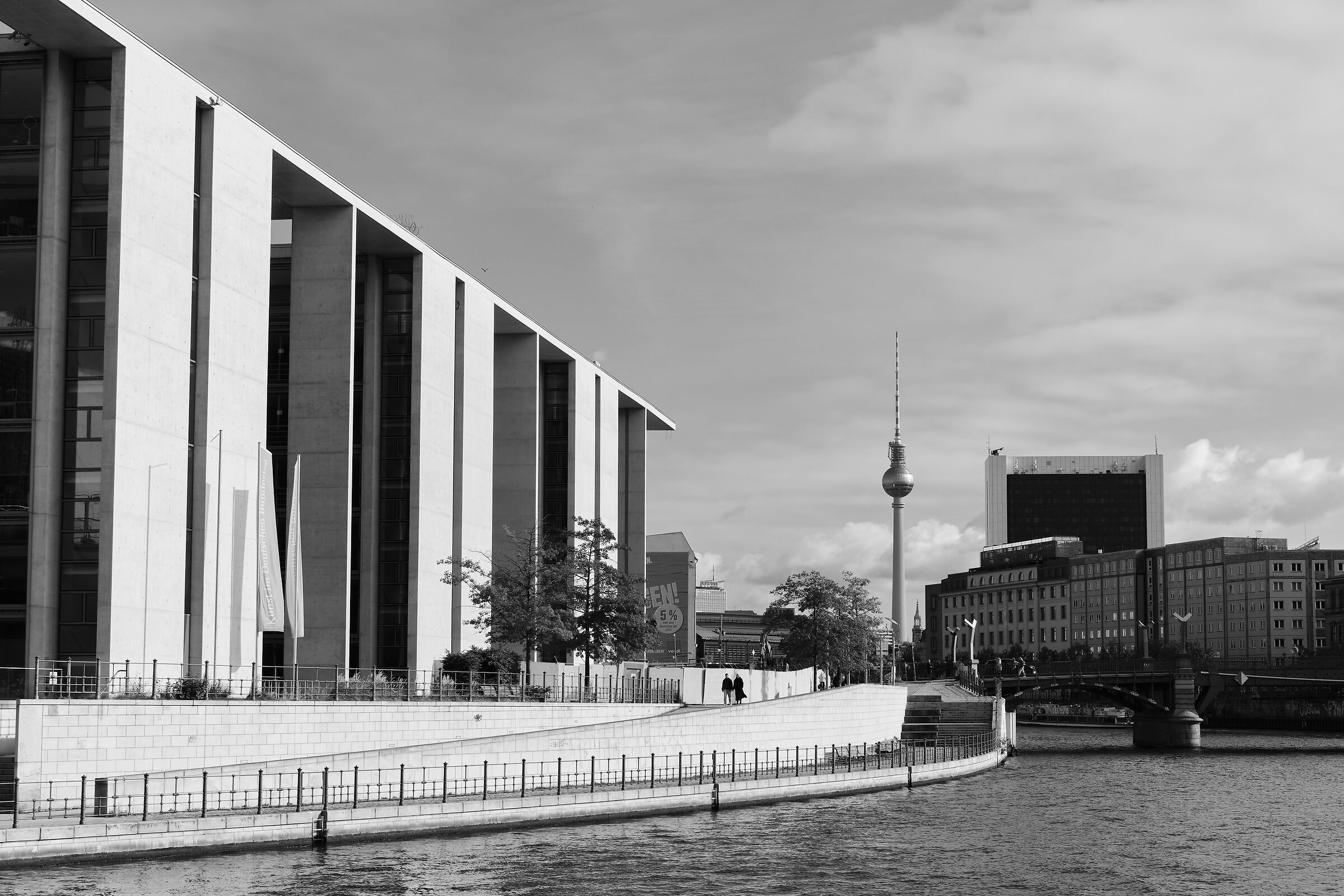 Berlino autunnale in B&W