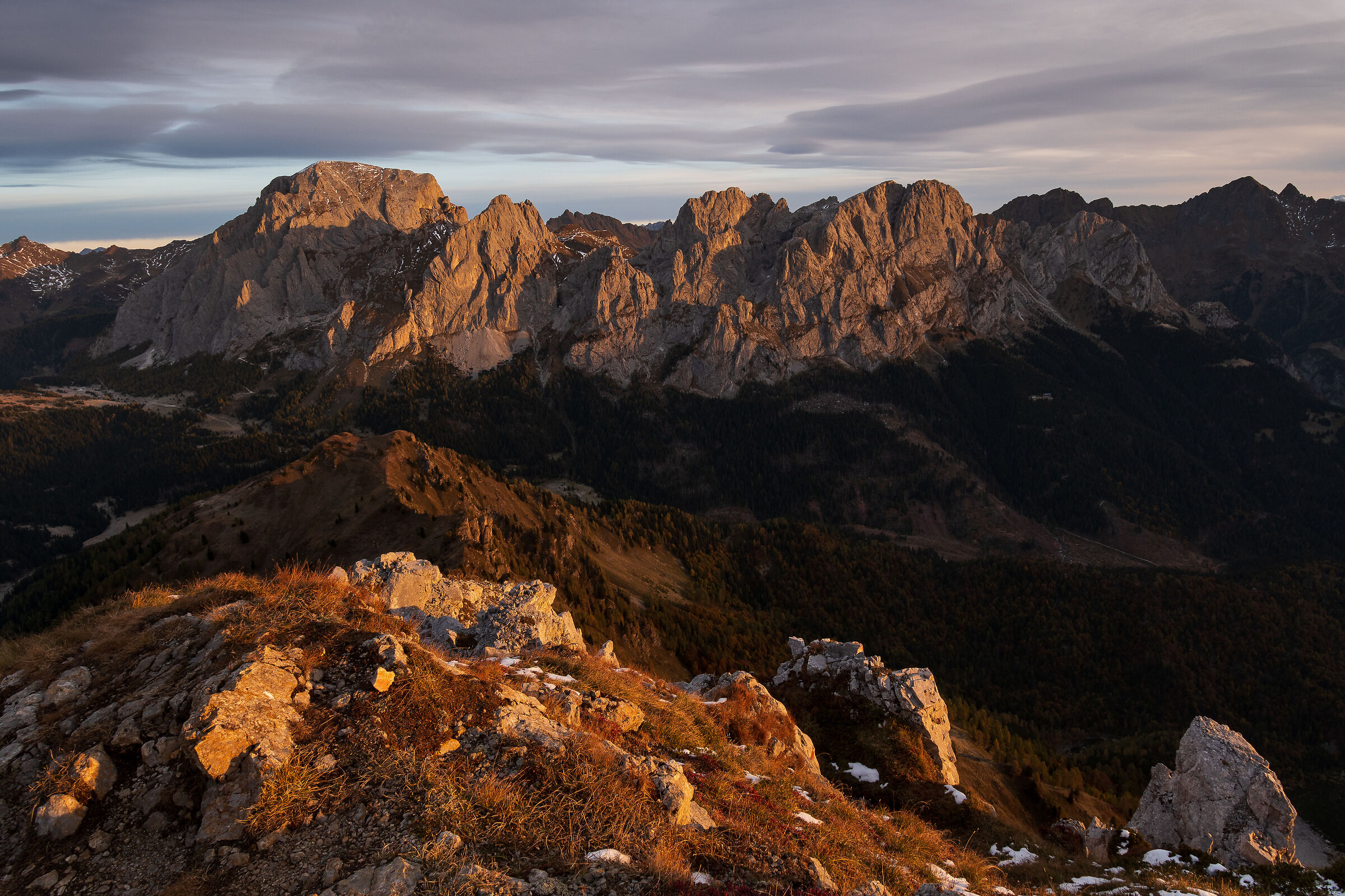 Peralba Range, Chiadenis, Crete Hunter and Advance