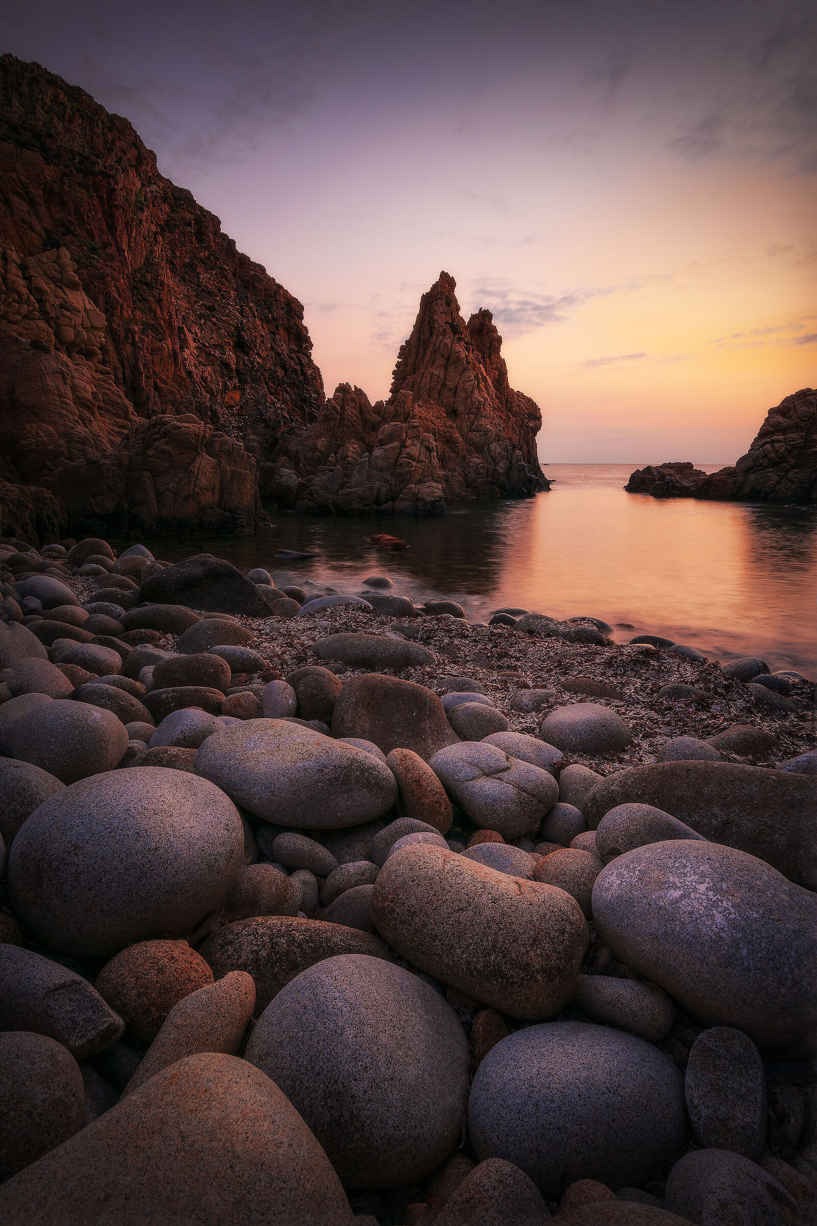 "Tramonto su Capo Pecora"