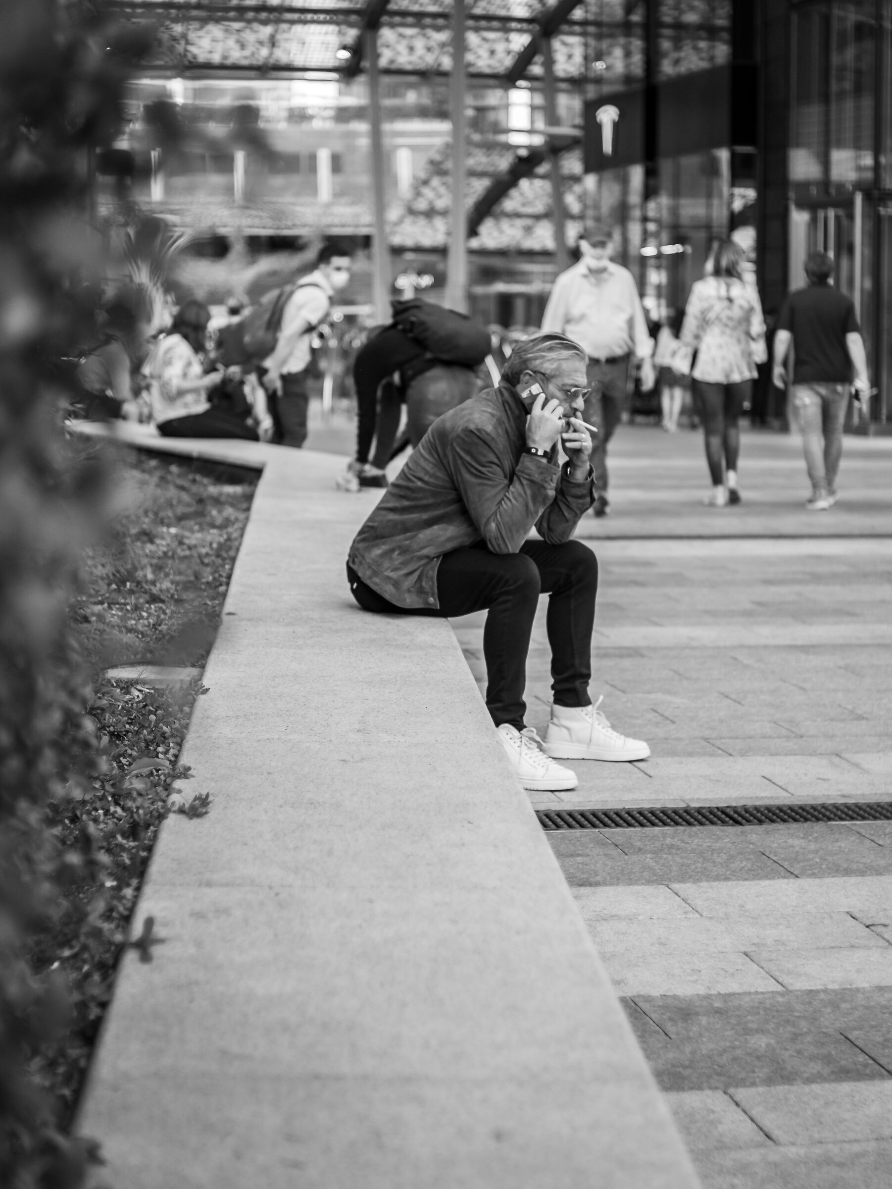 Street portrait - Milan