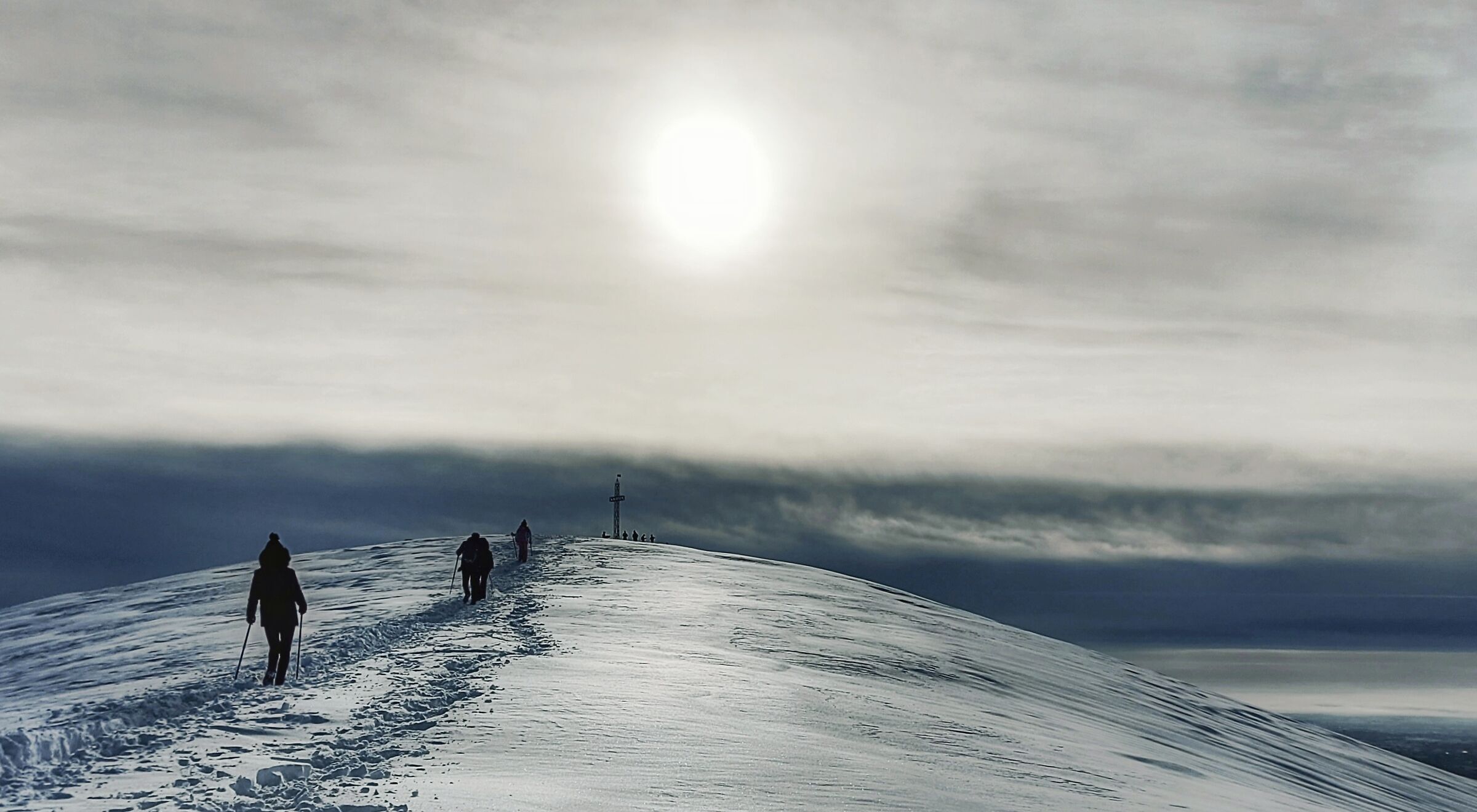 At the summit