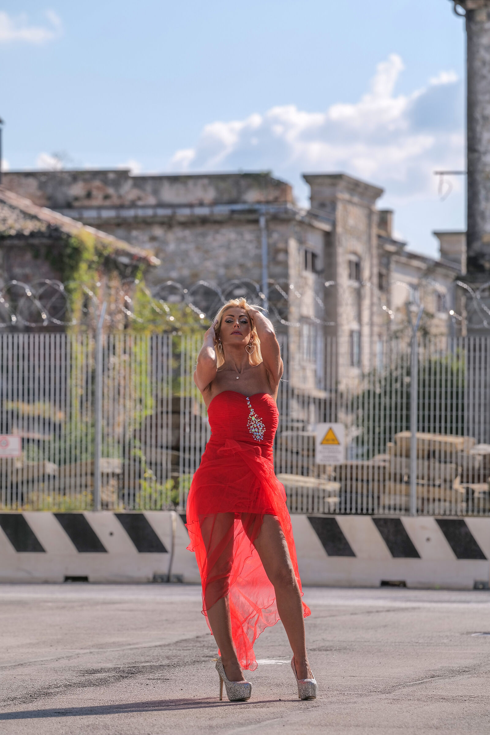 Posing in Porto-Vecchio
