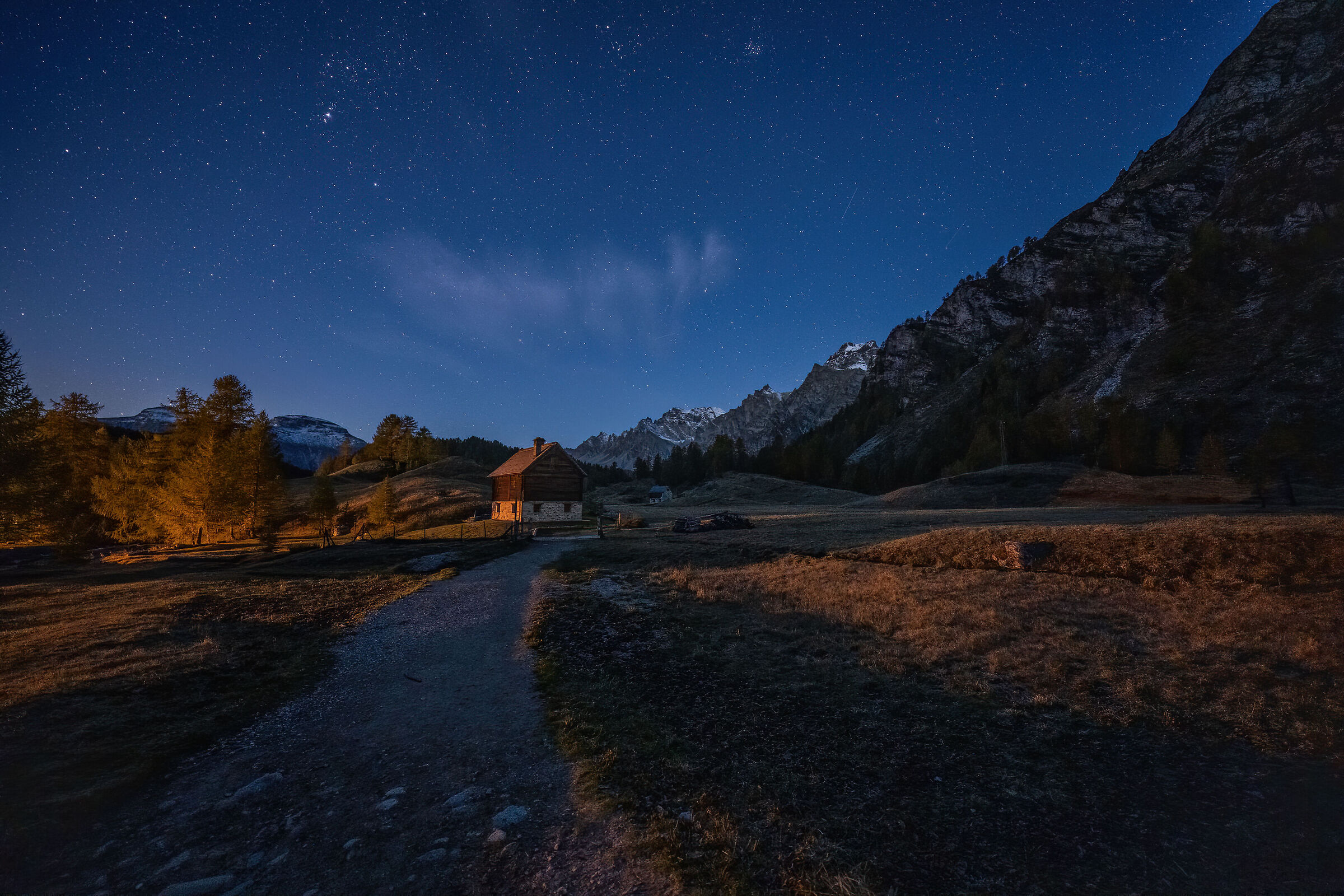 La casetta e le stelle