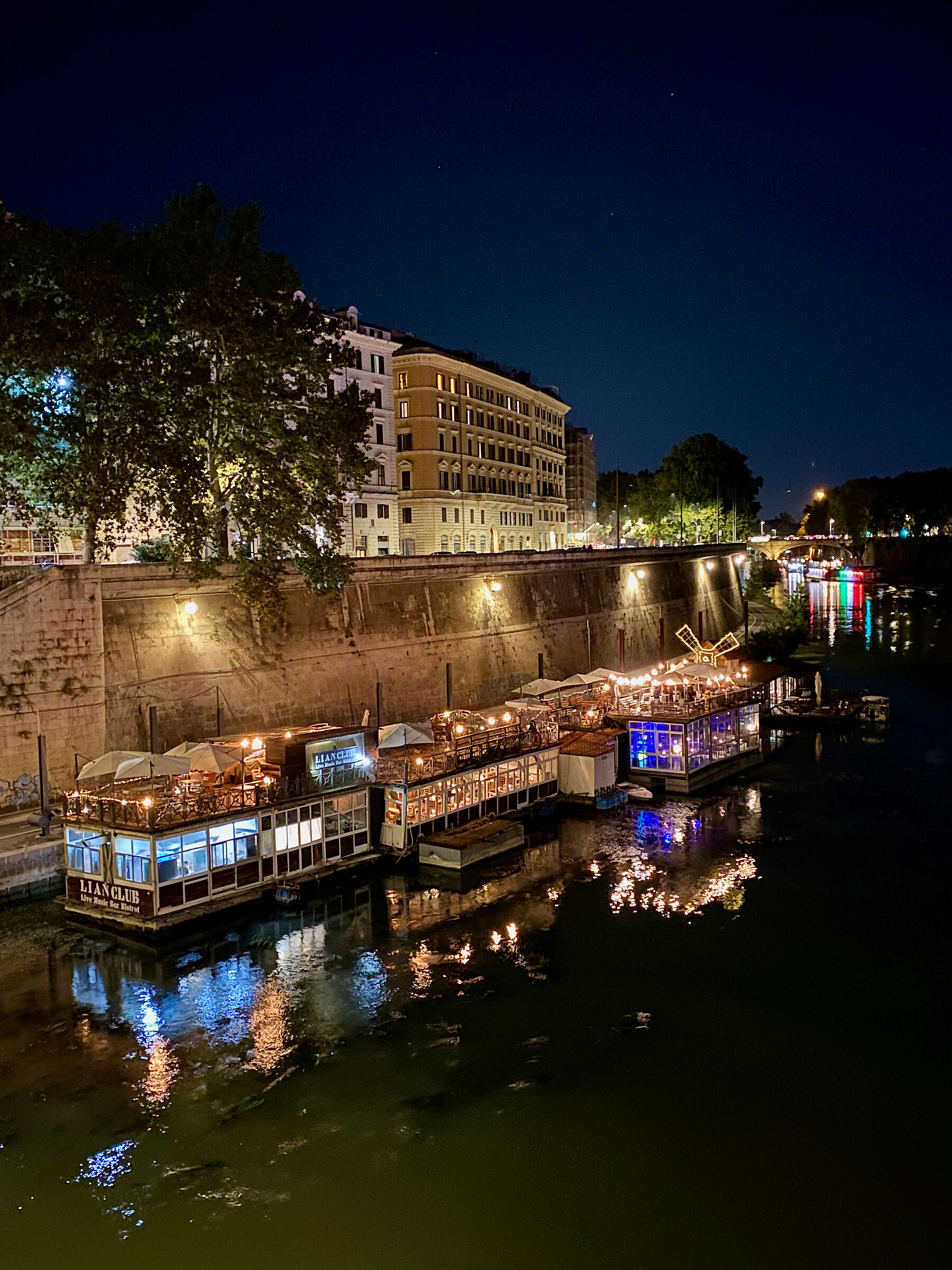 Along the Tiber