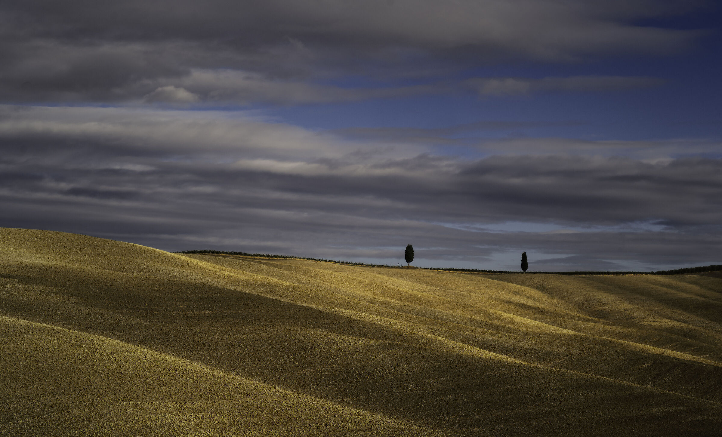 Lights and shadows in Val d'Orcia