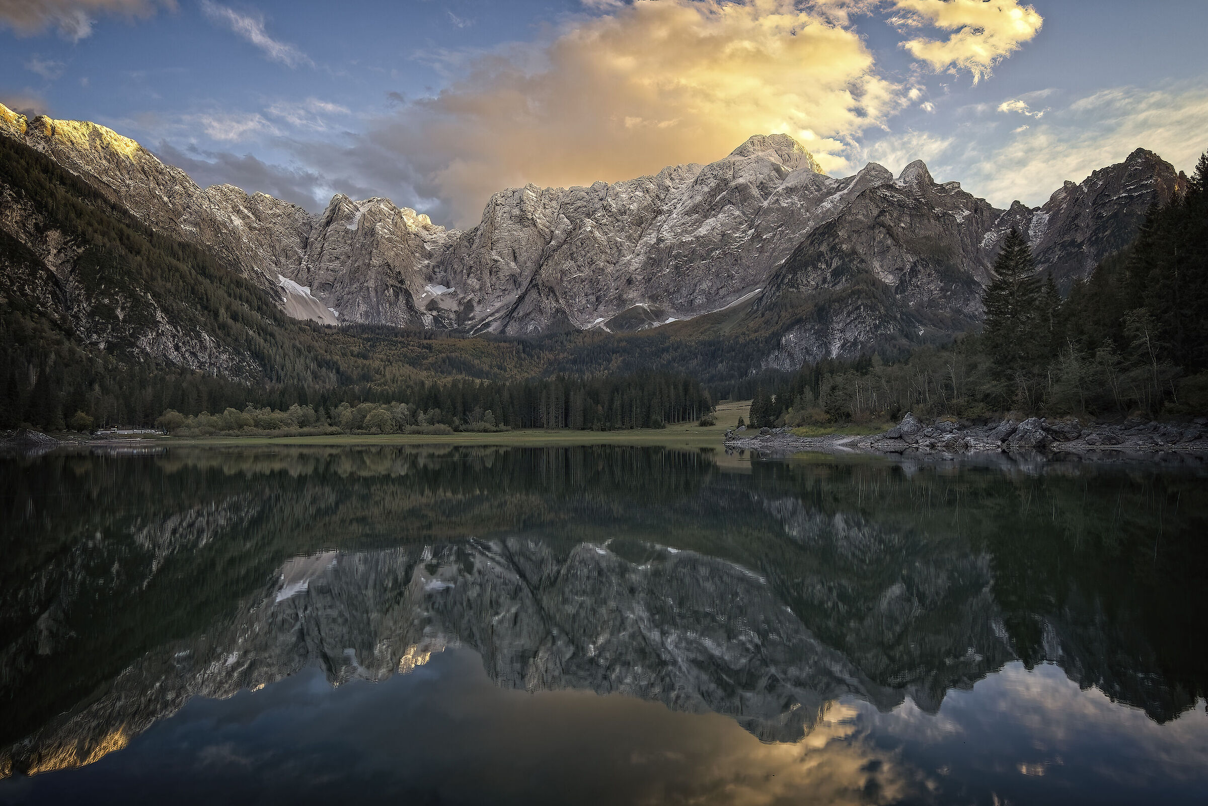 Lago superiore di fusine HDR 2
