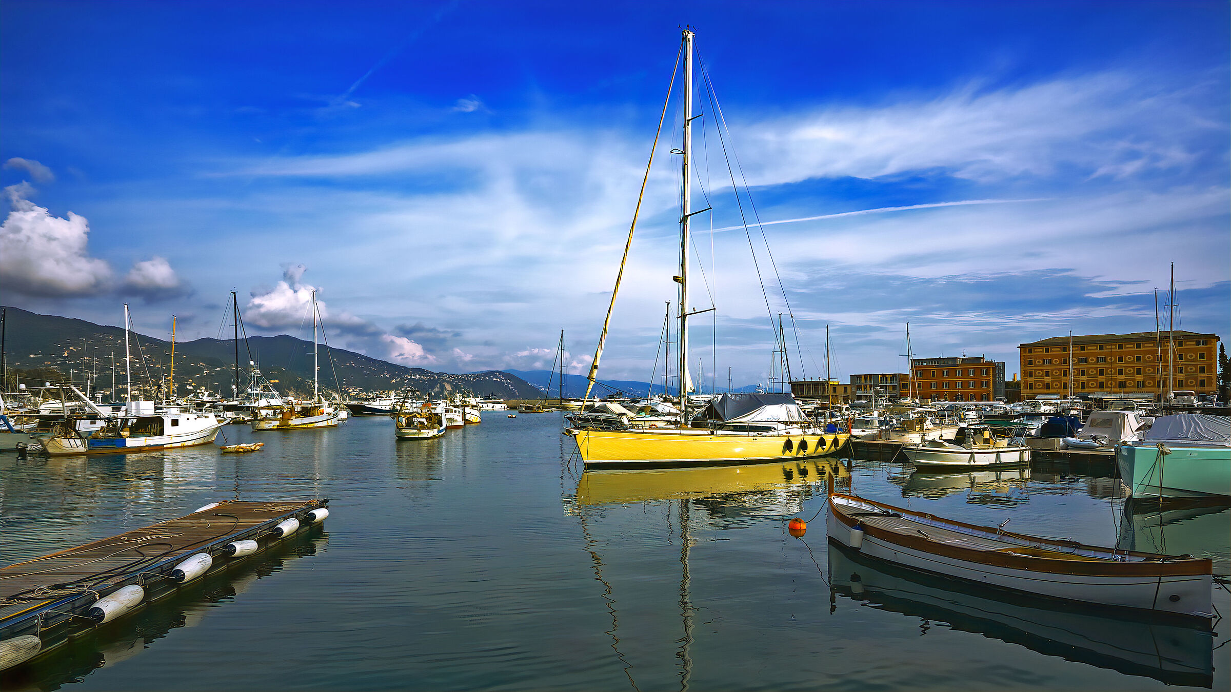 La barca gialla