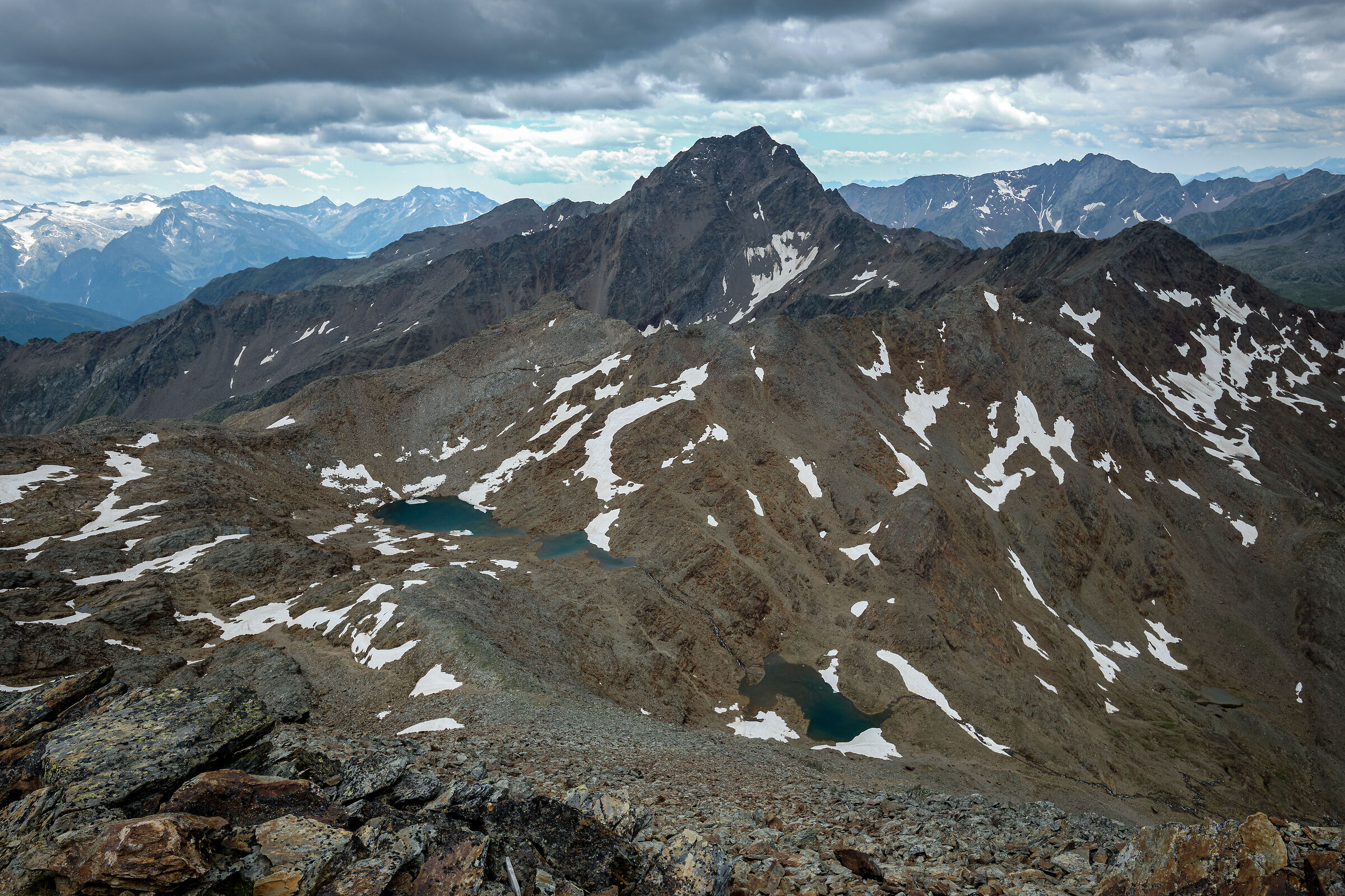 Lakes from Cima Vallumbrina