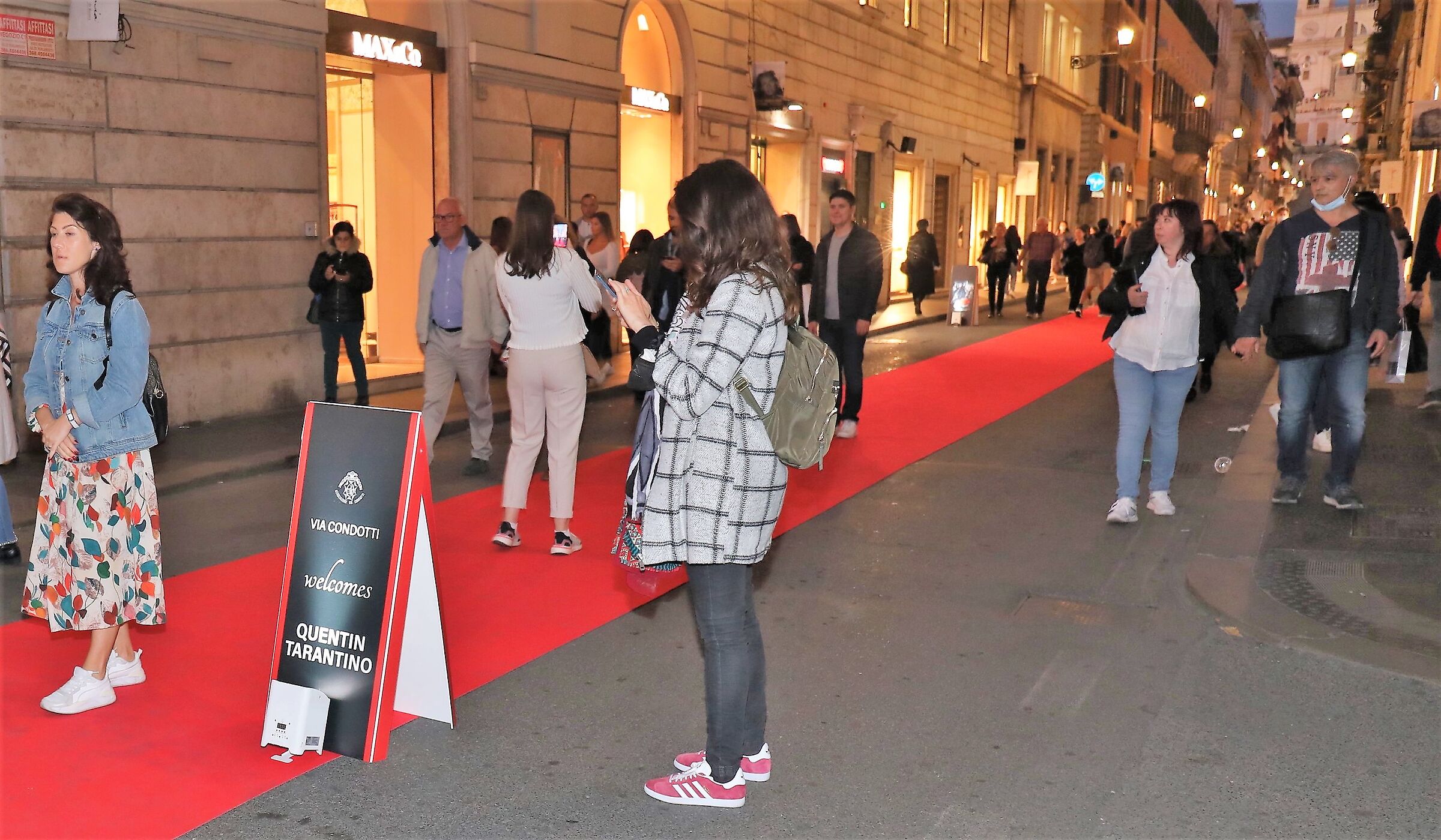 Roma Via Condotti( Roma torna a vivere  ottobre 2021)