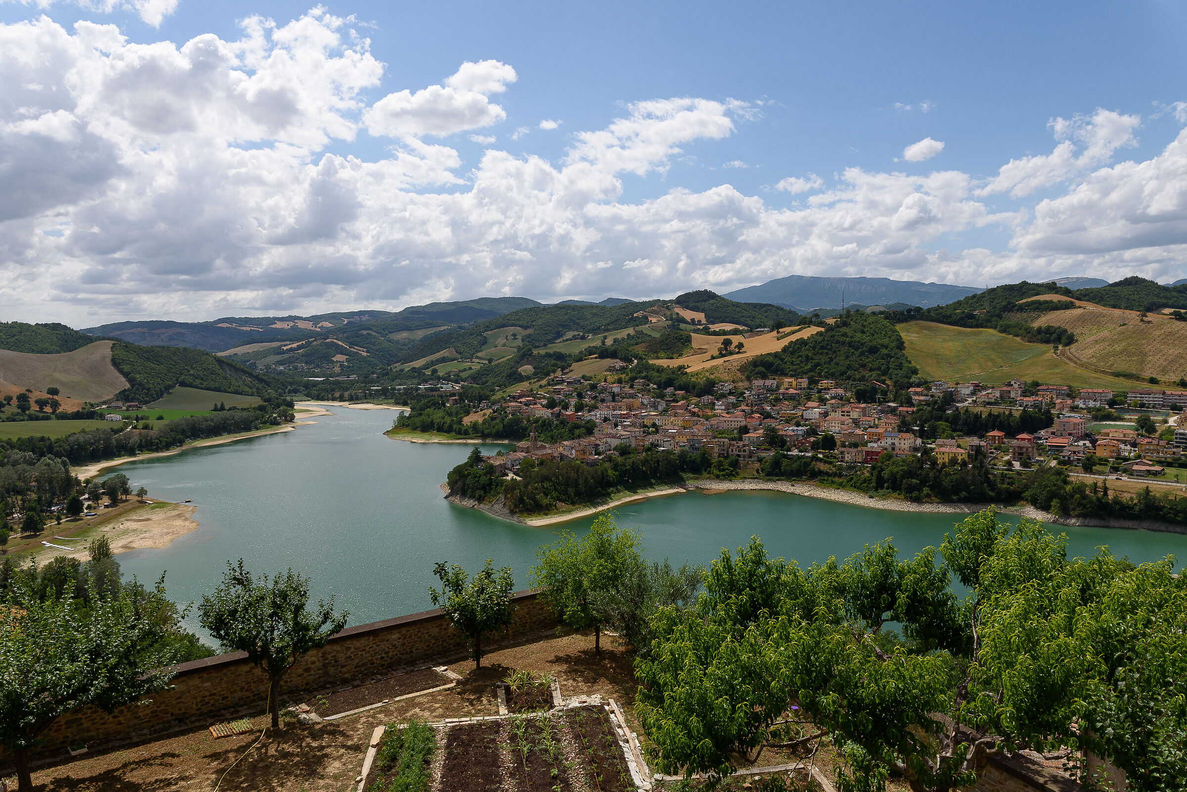 Lago di Mercatale, da Sassocorvaro