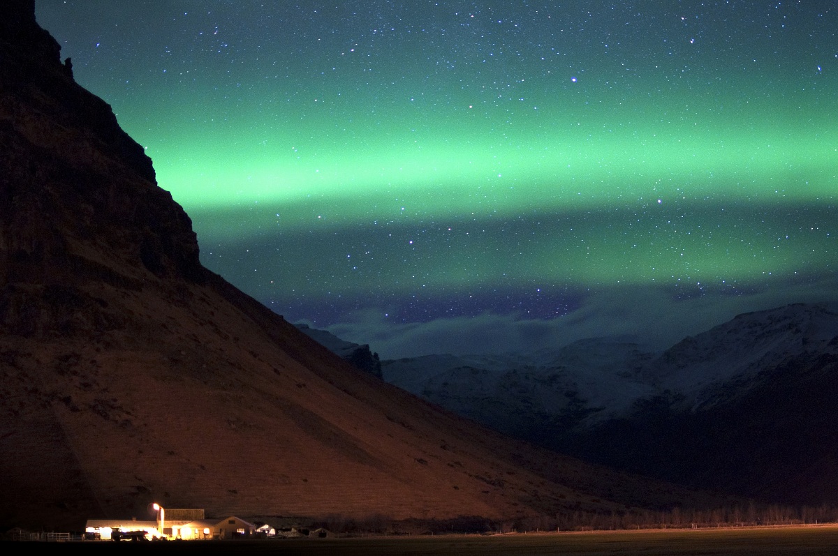 Northern Lights @ Eyjafjallajkull