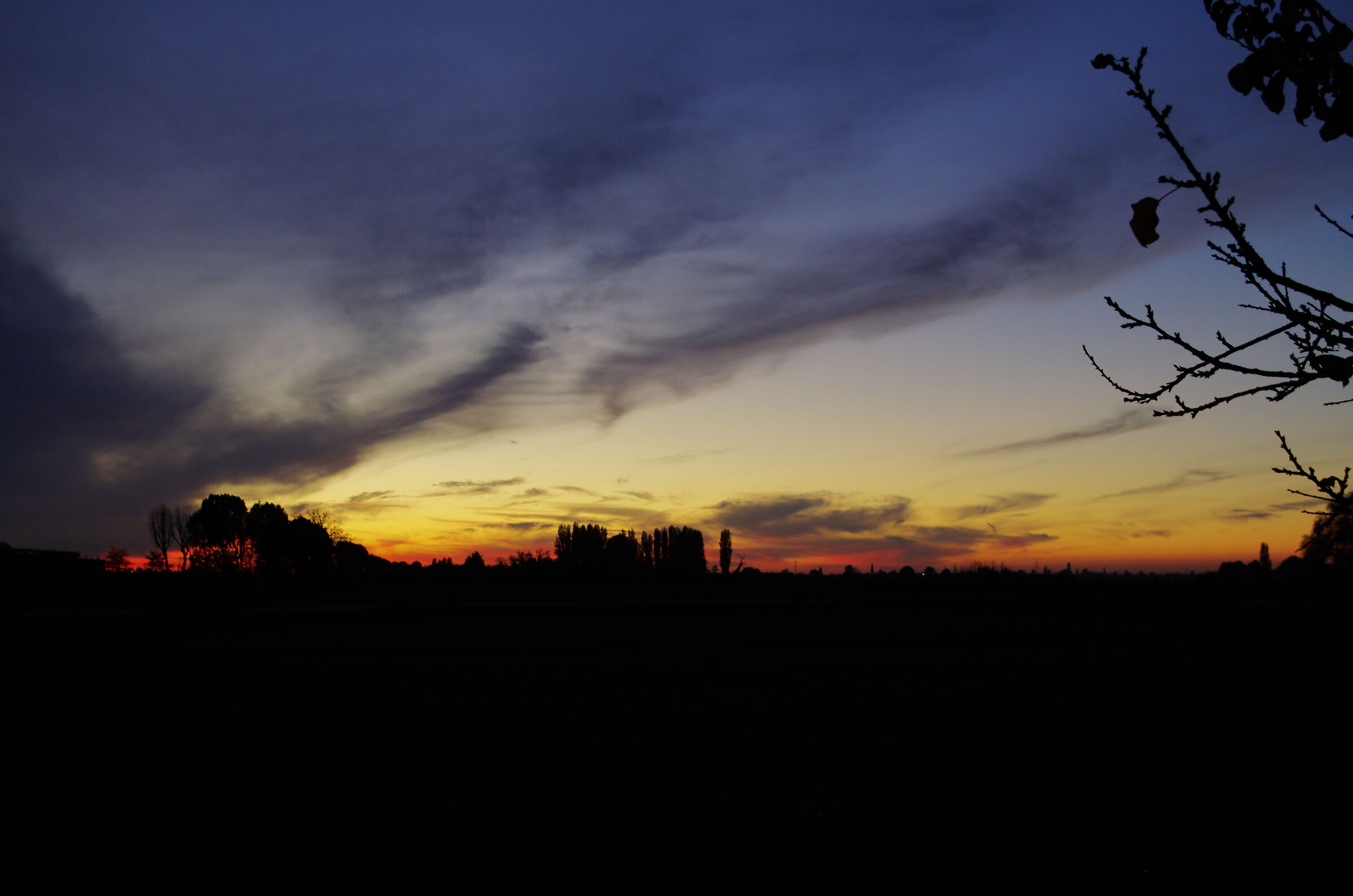 Tramonto in Polesine