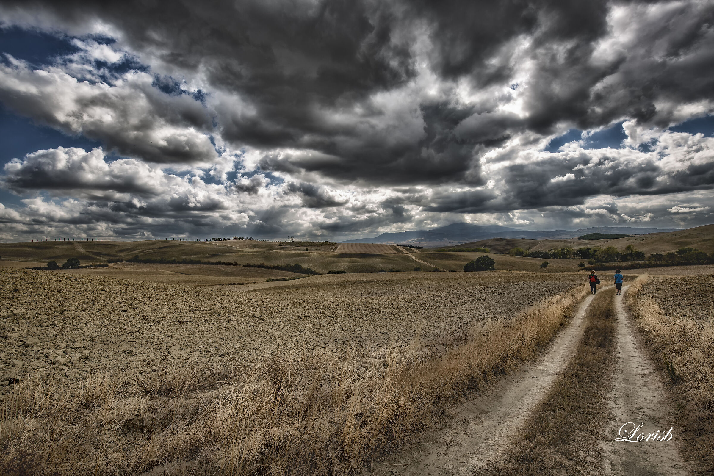 Under the sky Unesco World Heritage Site in Pienza