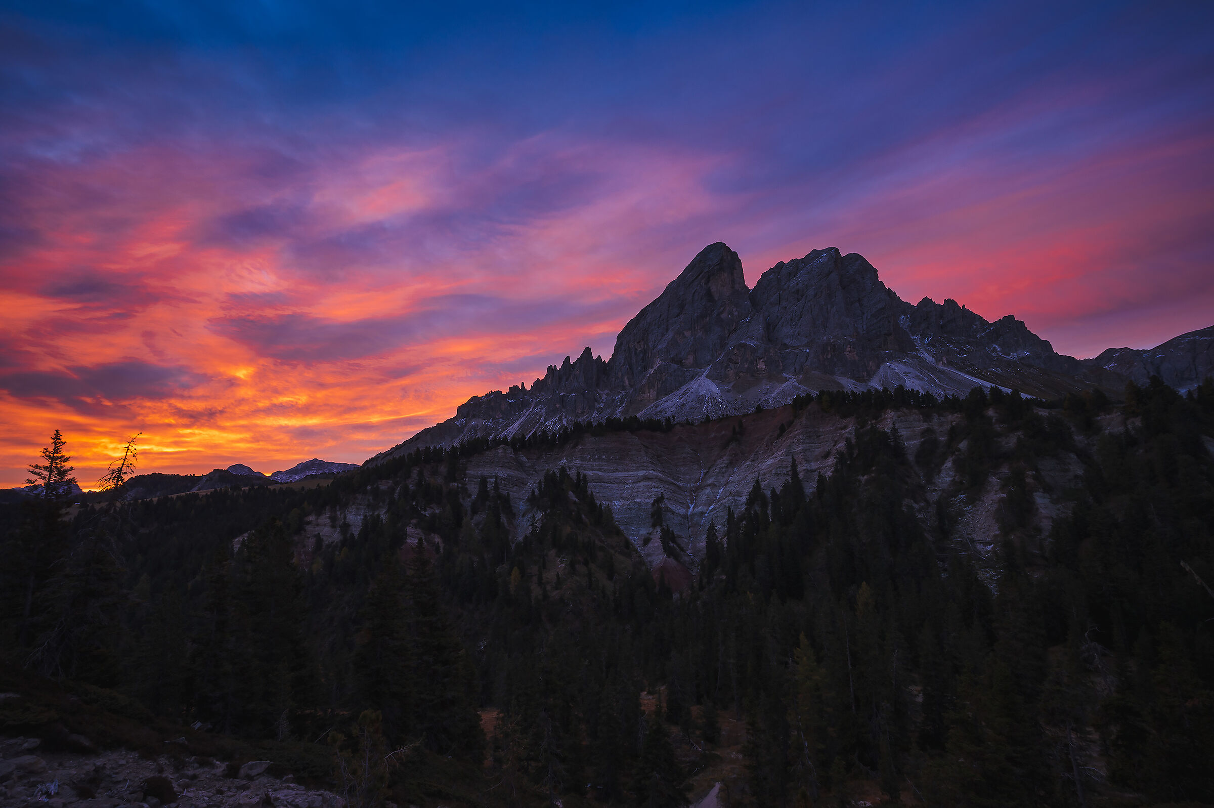 L'alba al Sass de Putia