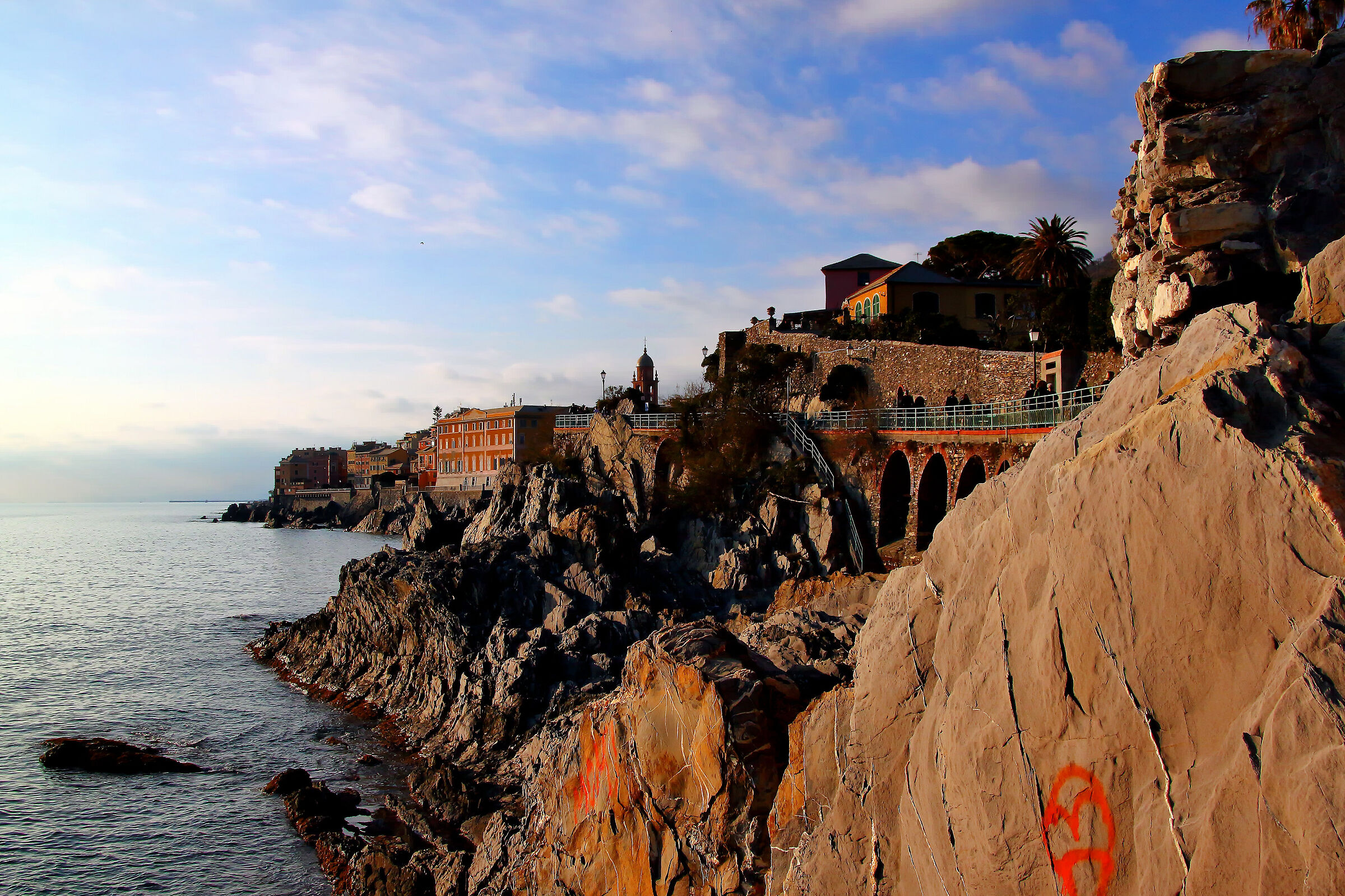 The village of Nervi